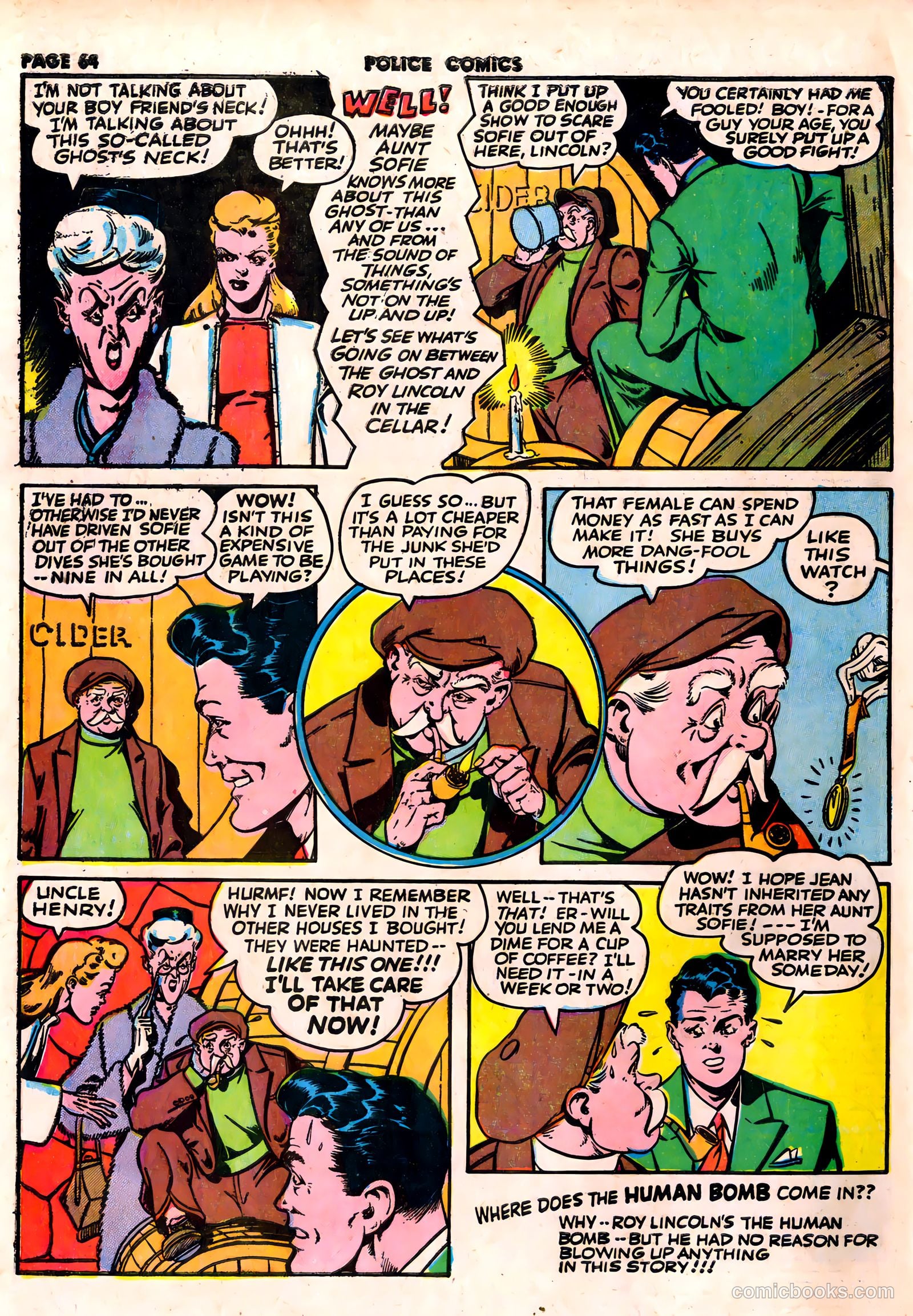 Police Comics #19 — page 66 of 68