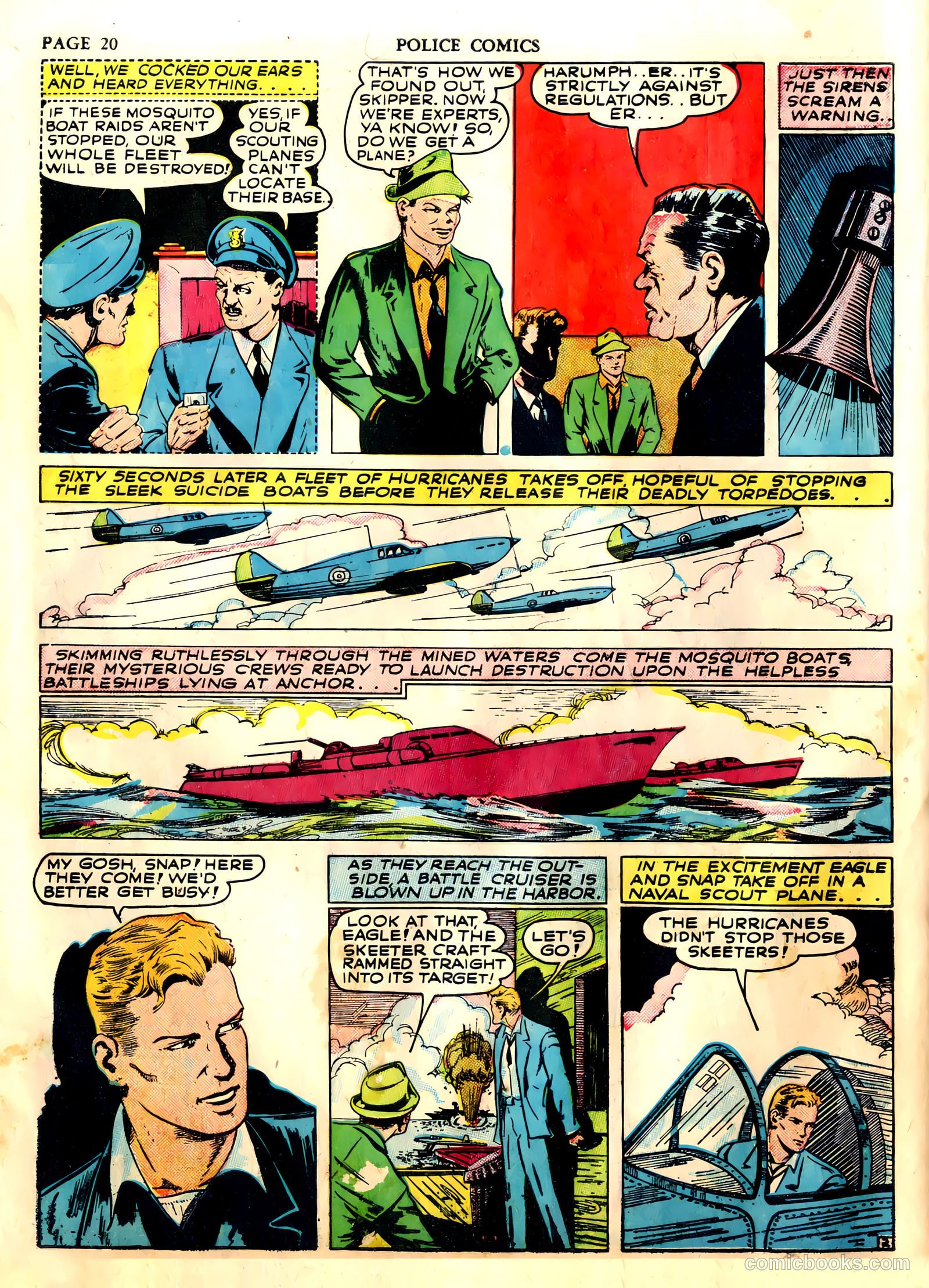 Police Comics #2 — page 22 of 68