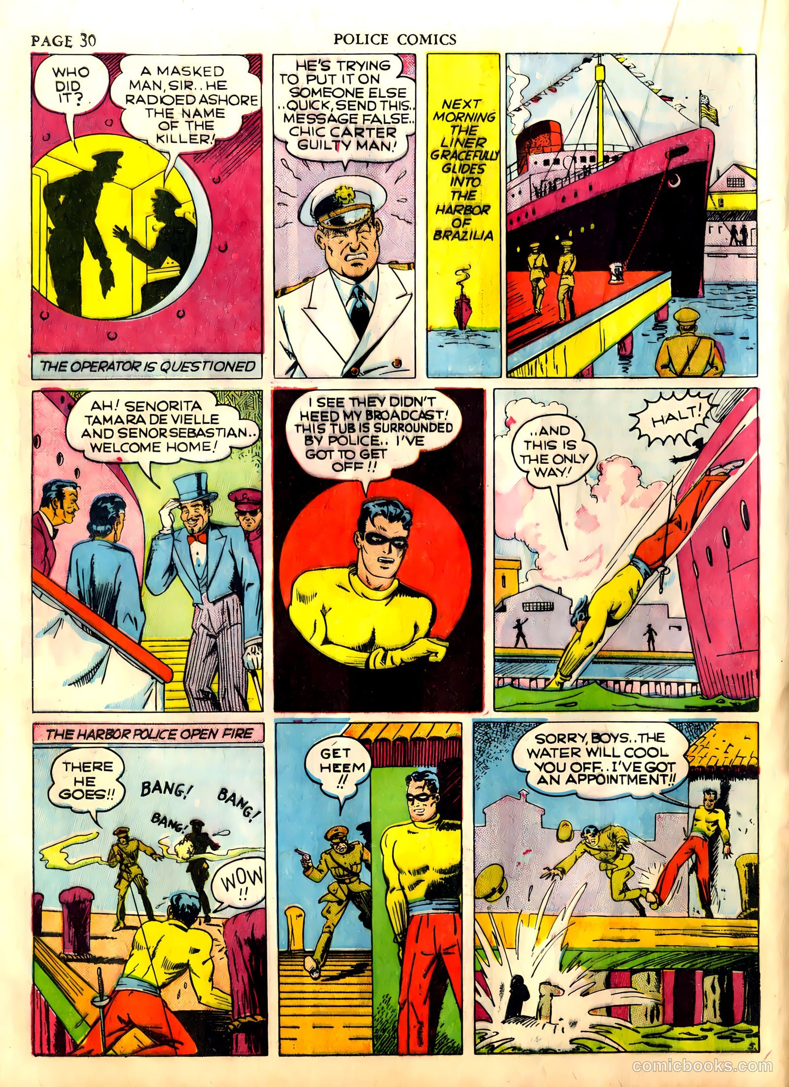 Police Comics #2 — page 32 of 68