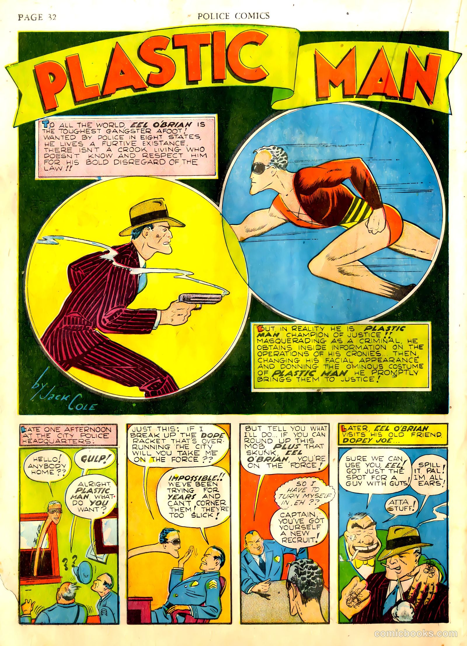 Police Comics #2 — page 34 of 68