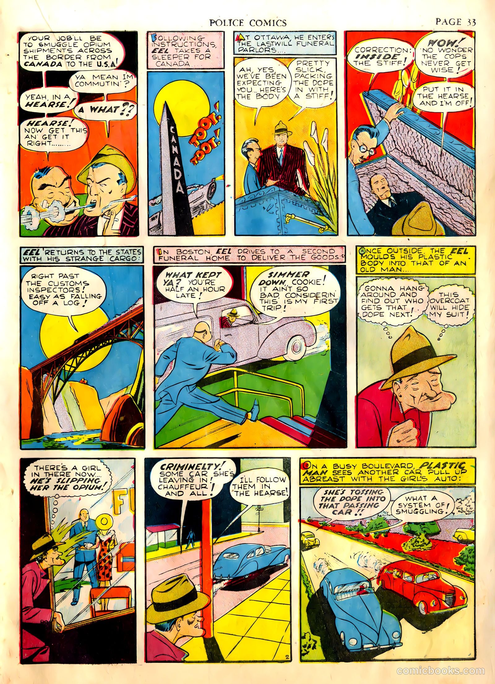 Police Comics #2 — page 35 of 68