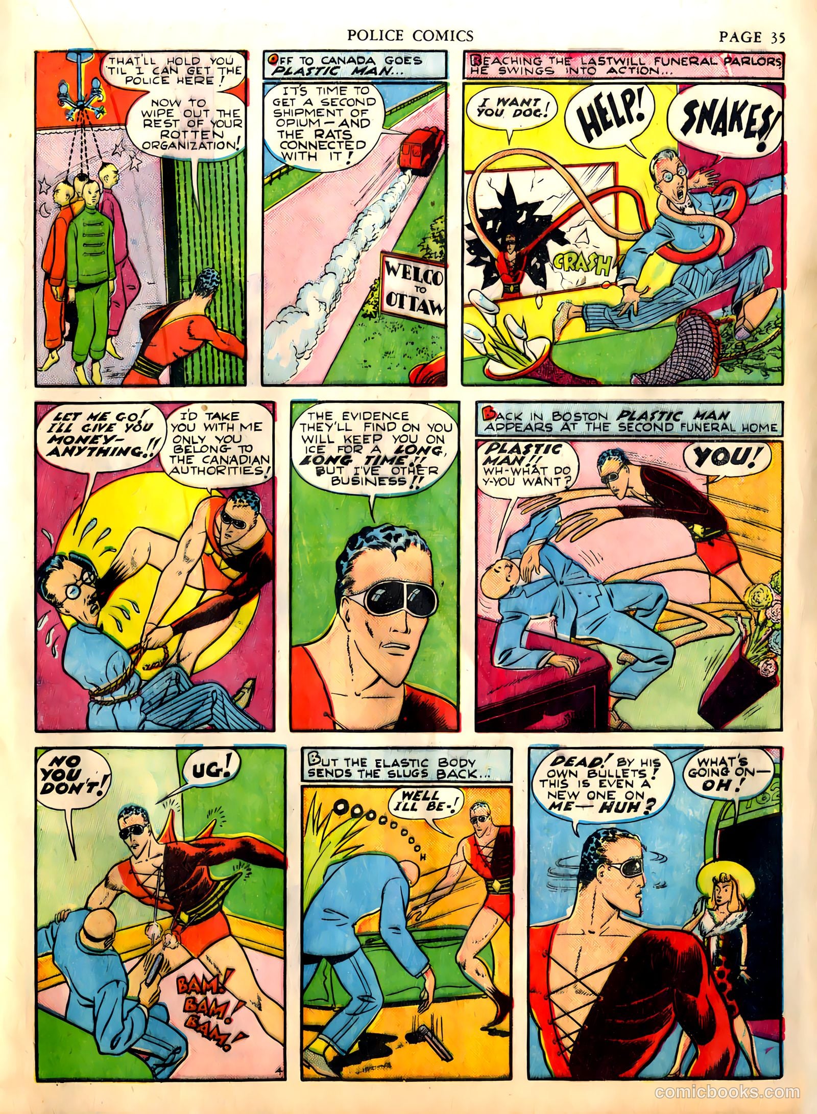 Police Comics #2 — page 37 of 68