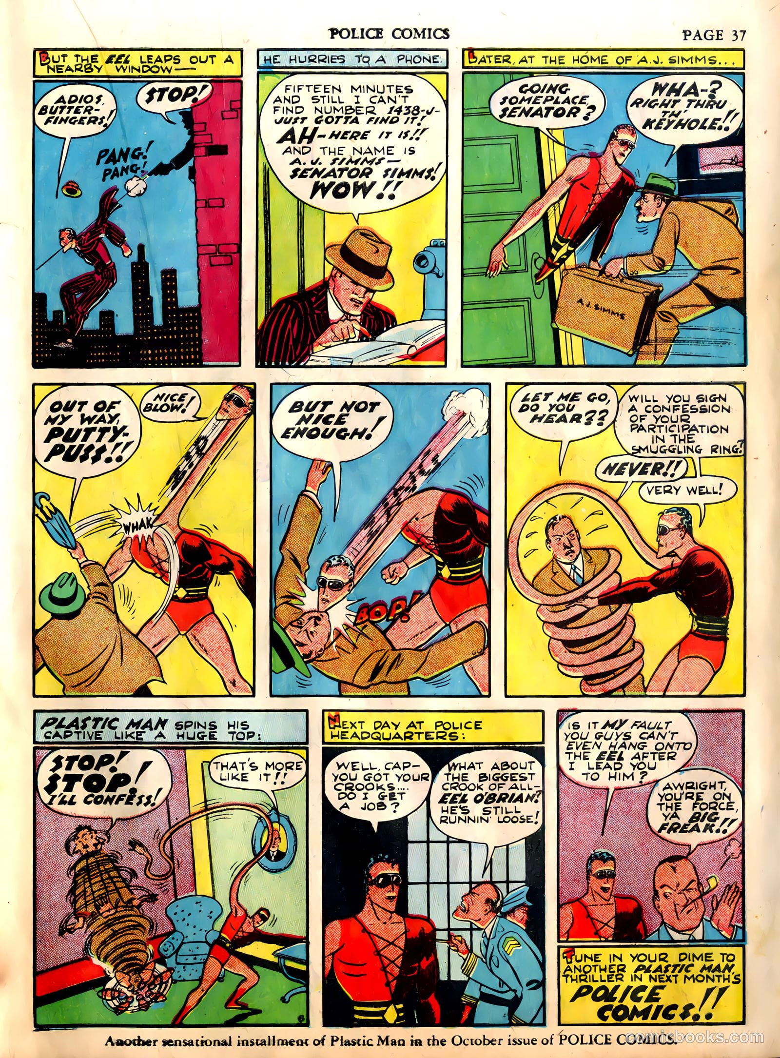 Police Comics #2 — page 39 of 68