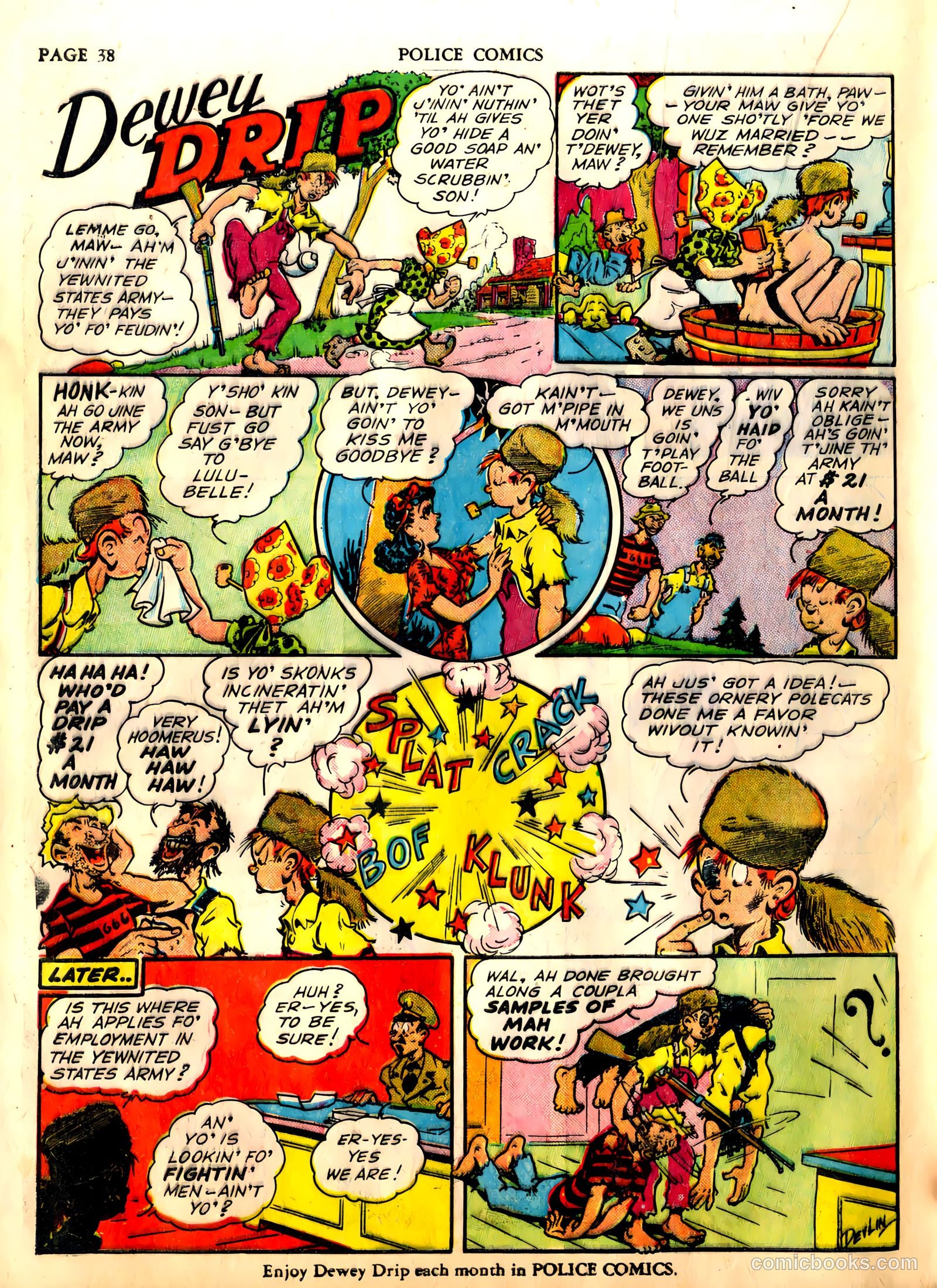 Police Comics #2 — page 40 of 68