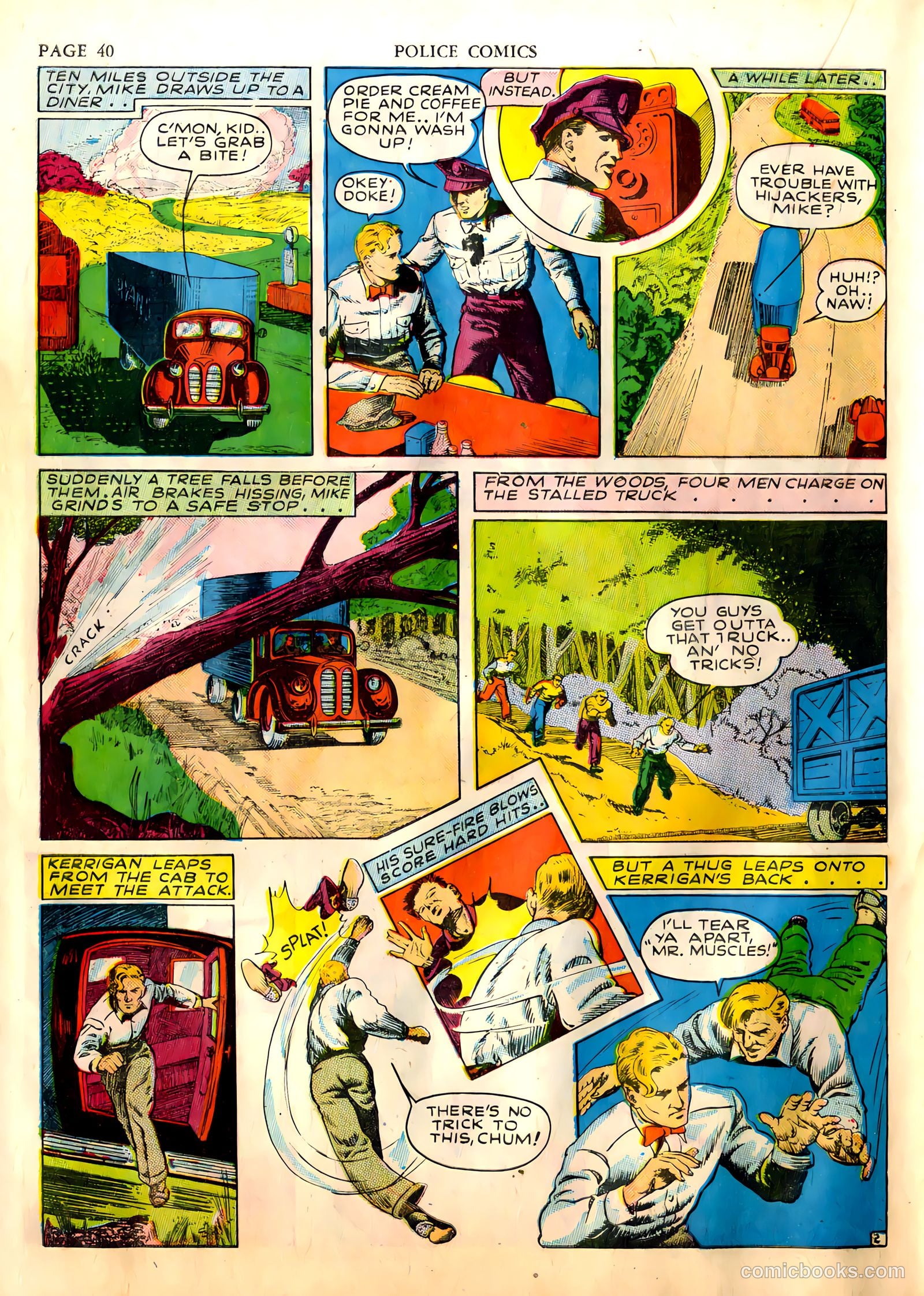 Police Comics #2 — page 42 of 68