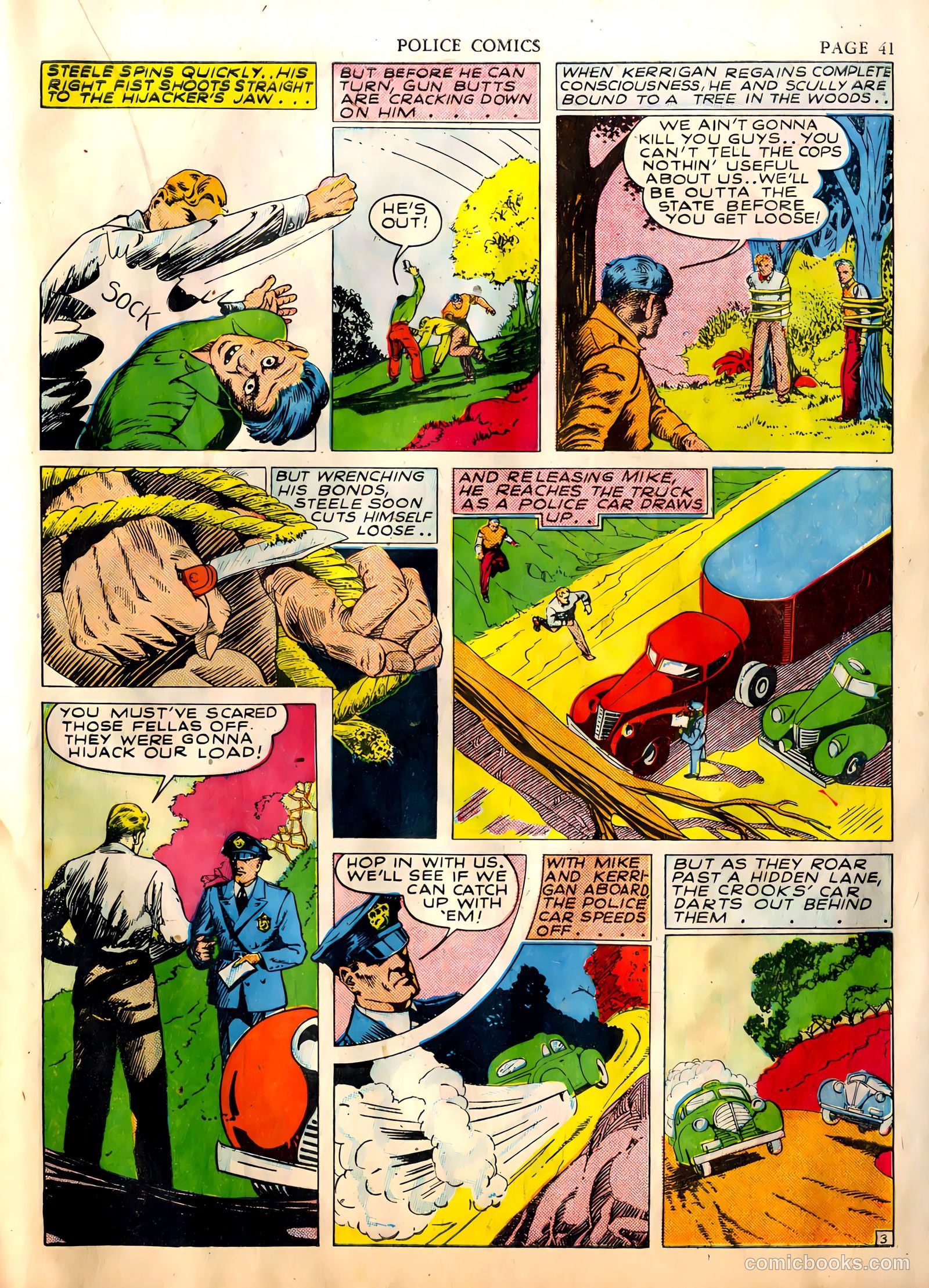 Police Comics #2 — page 43 of 68