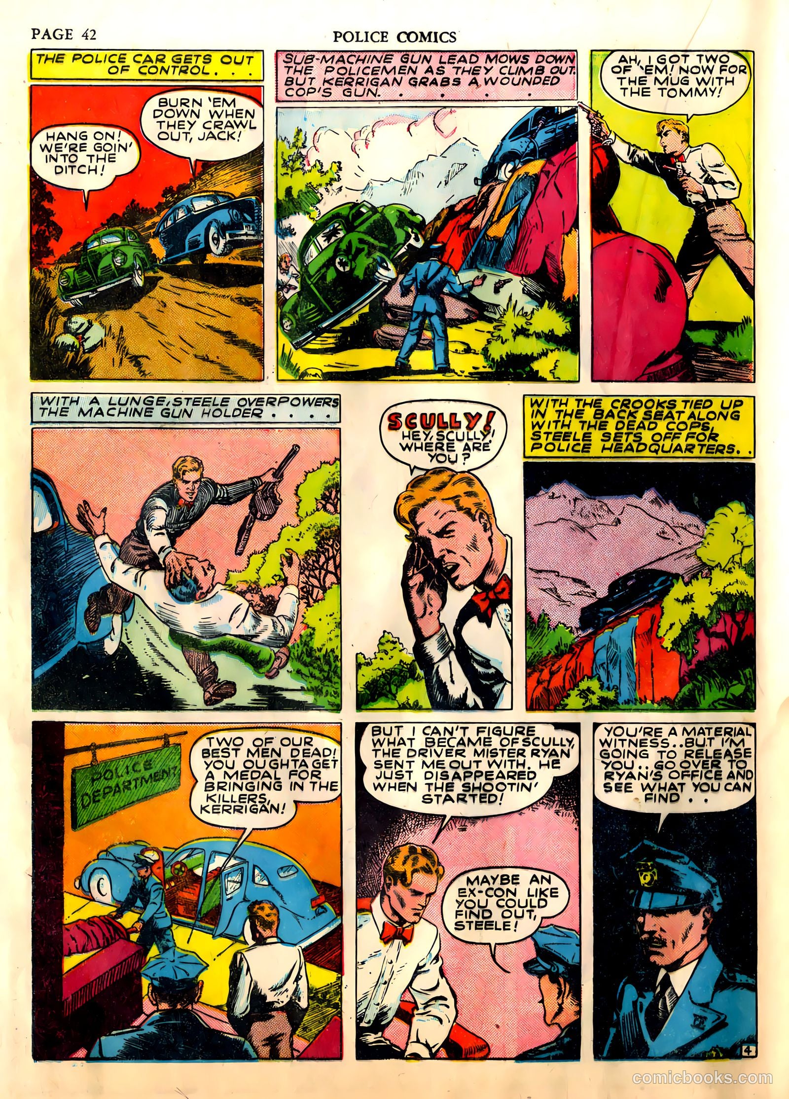 Police Comics #2 — page 44 of 68