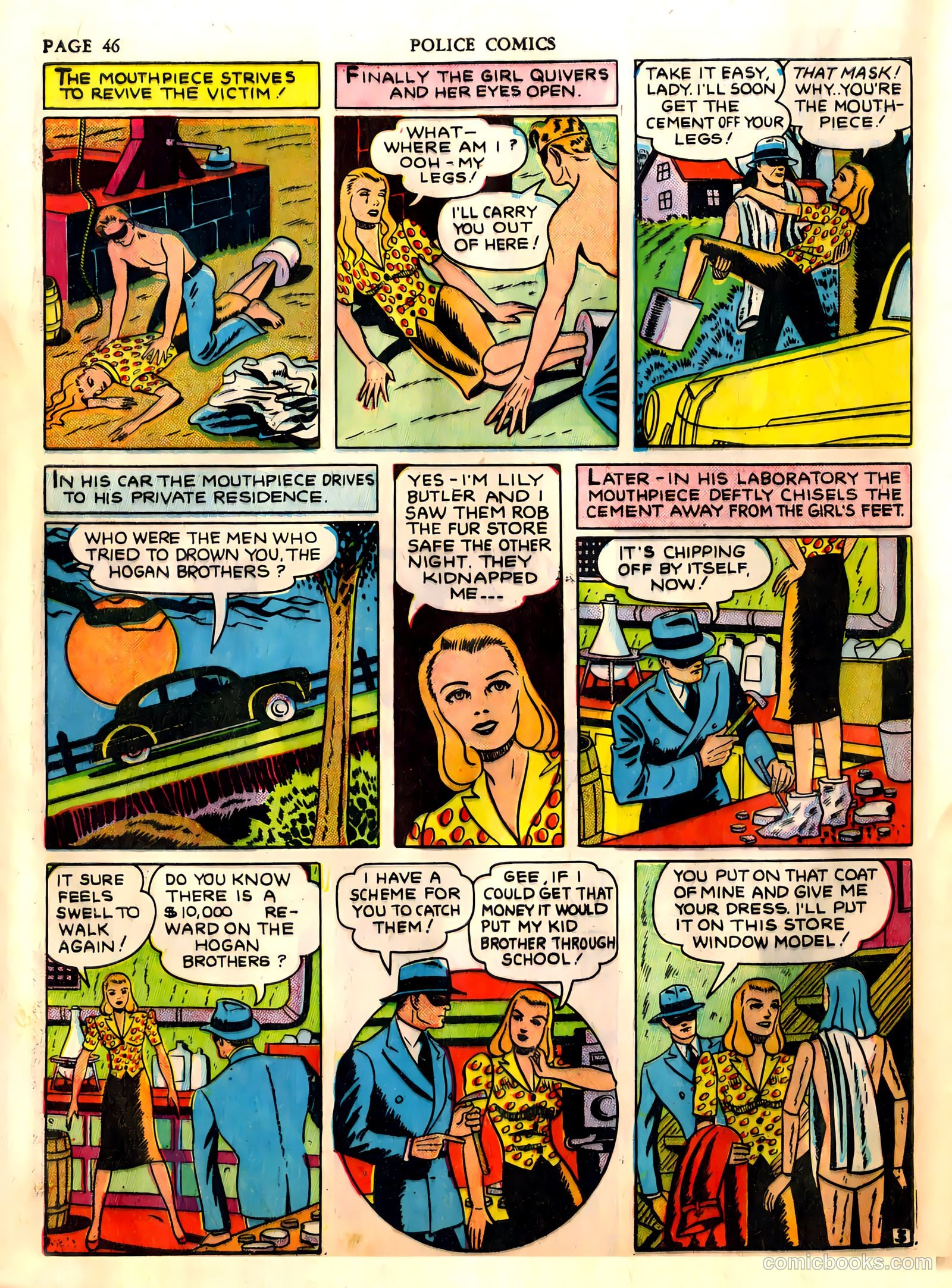 Police Comics #2 — page 48 of 68