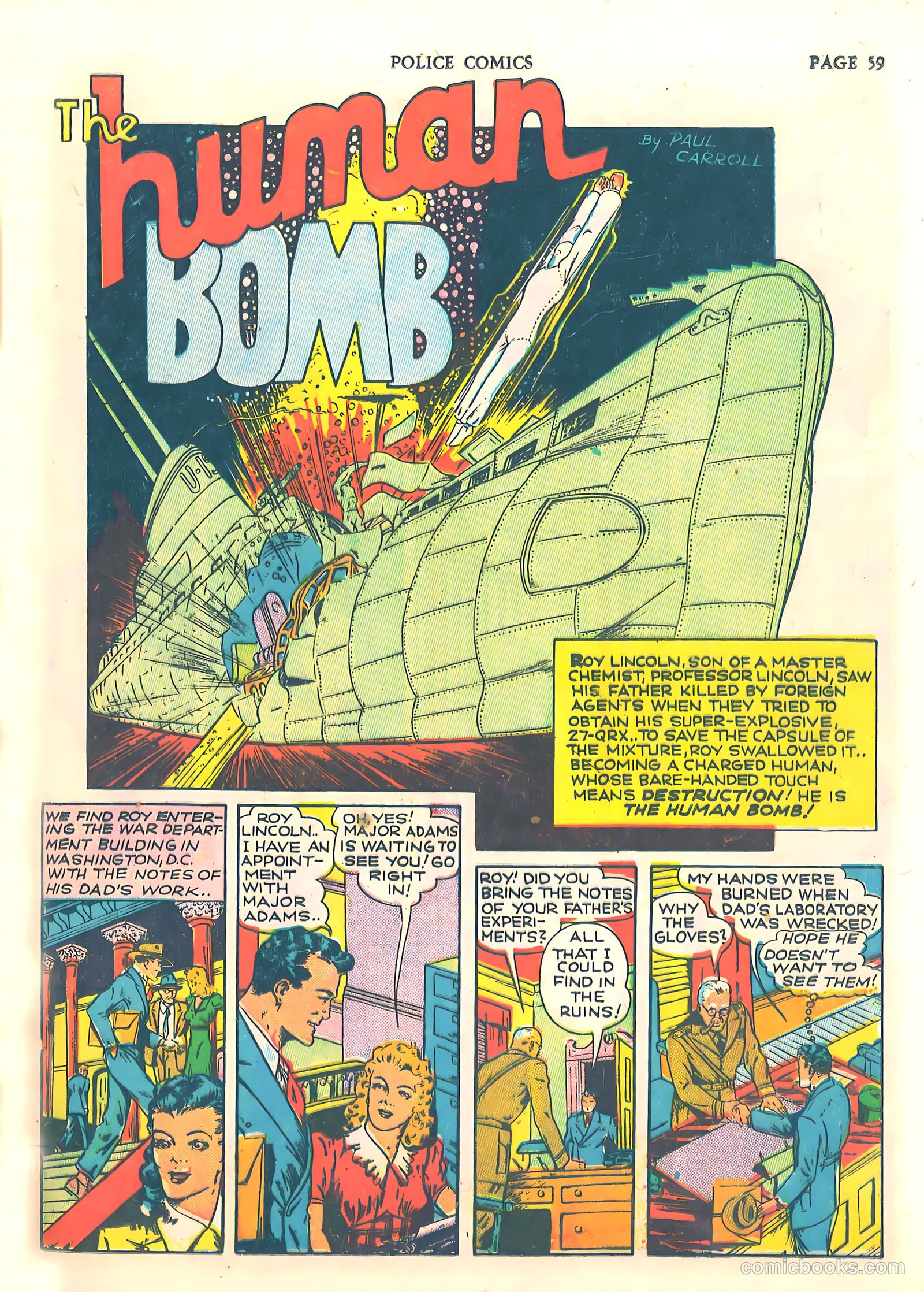 Police Comics #2 — page 61 of 68