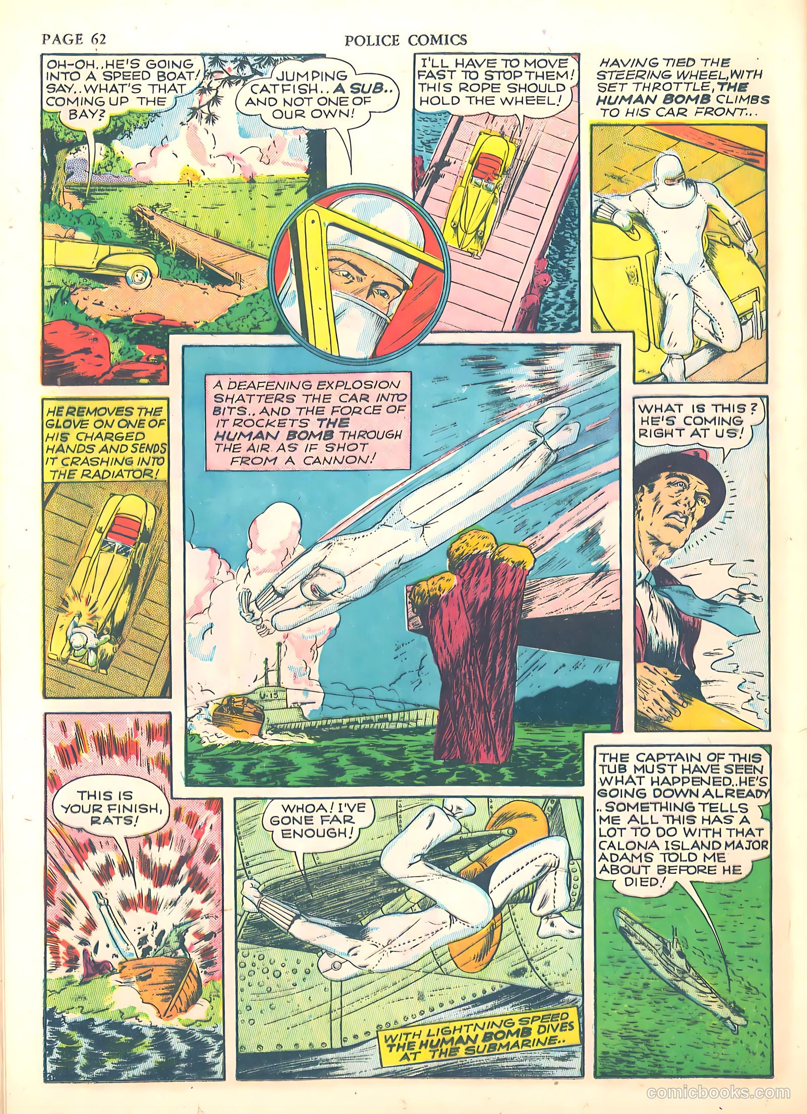 Police Comics #2 — page 64 of 68