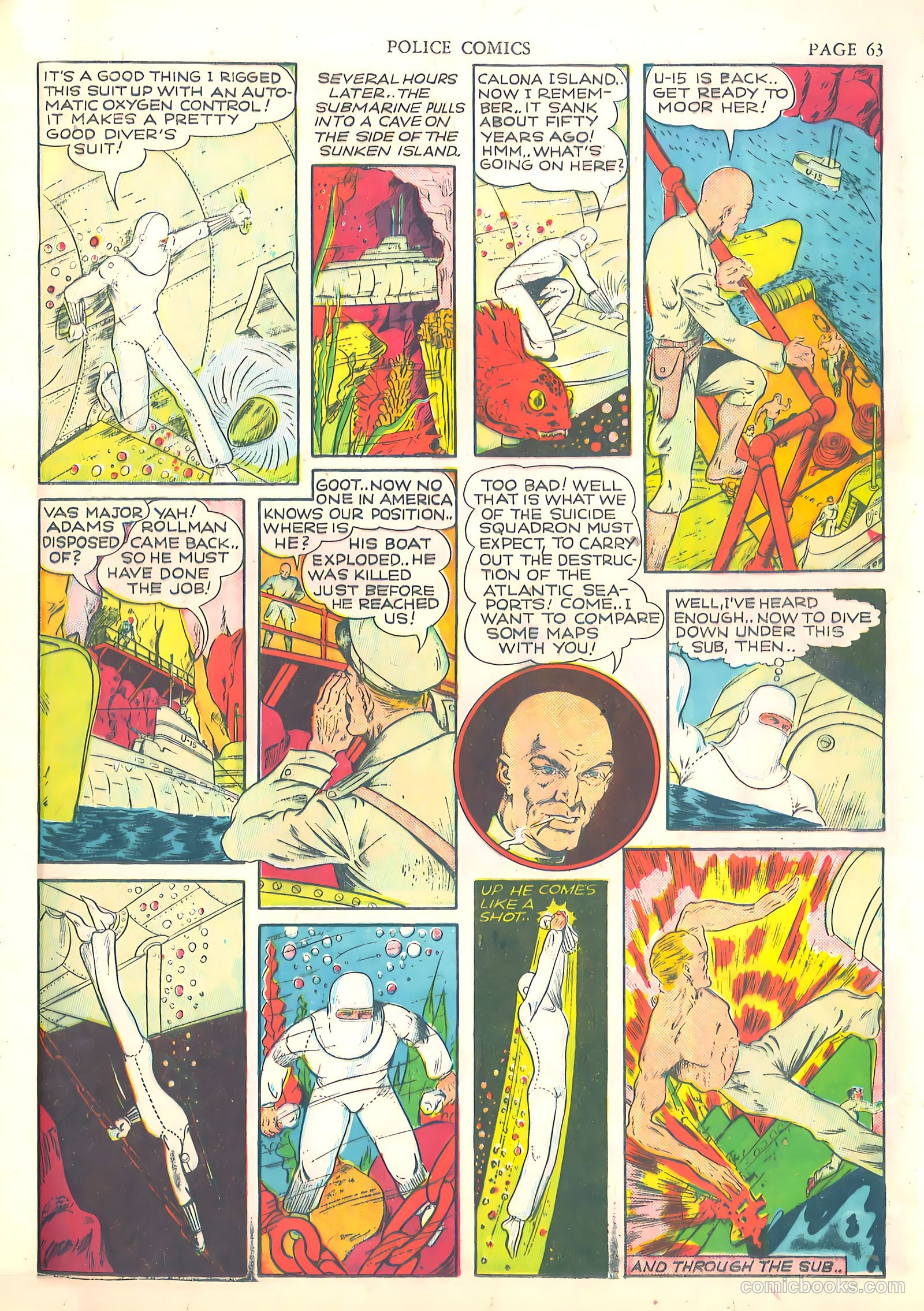 Police Comics #2 — page 65 of 68
