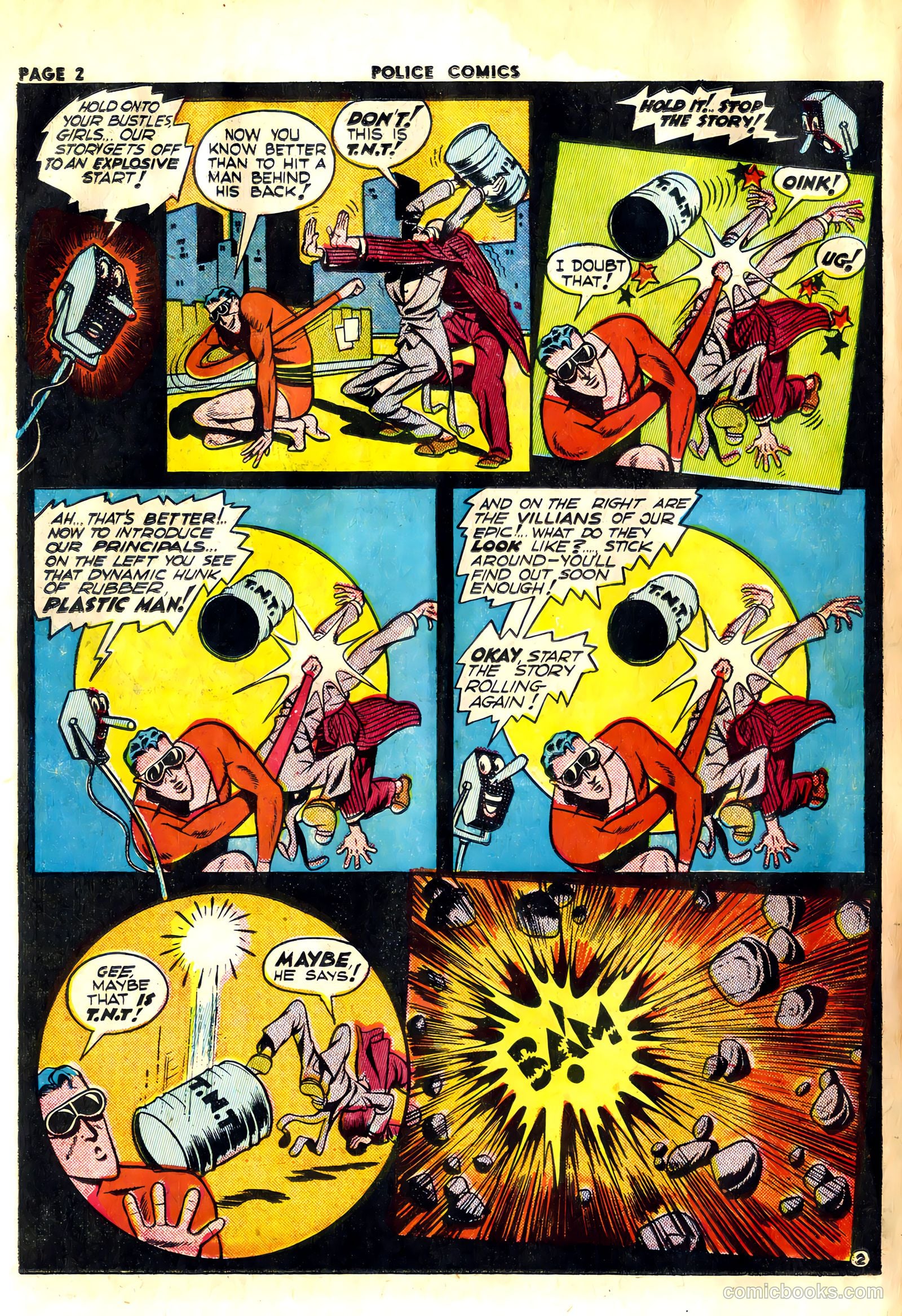 Police Comics #20 — page 4 of 68