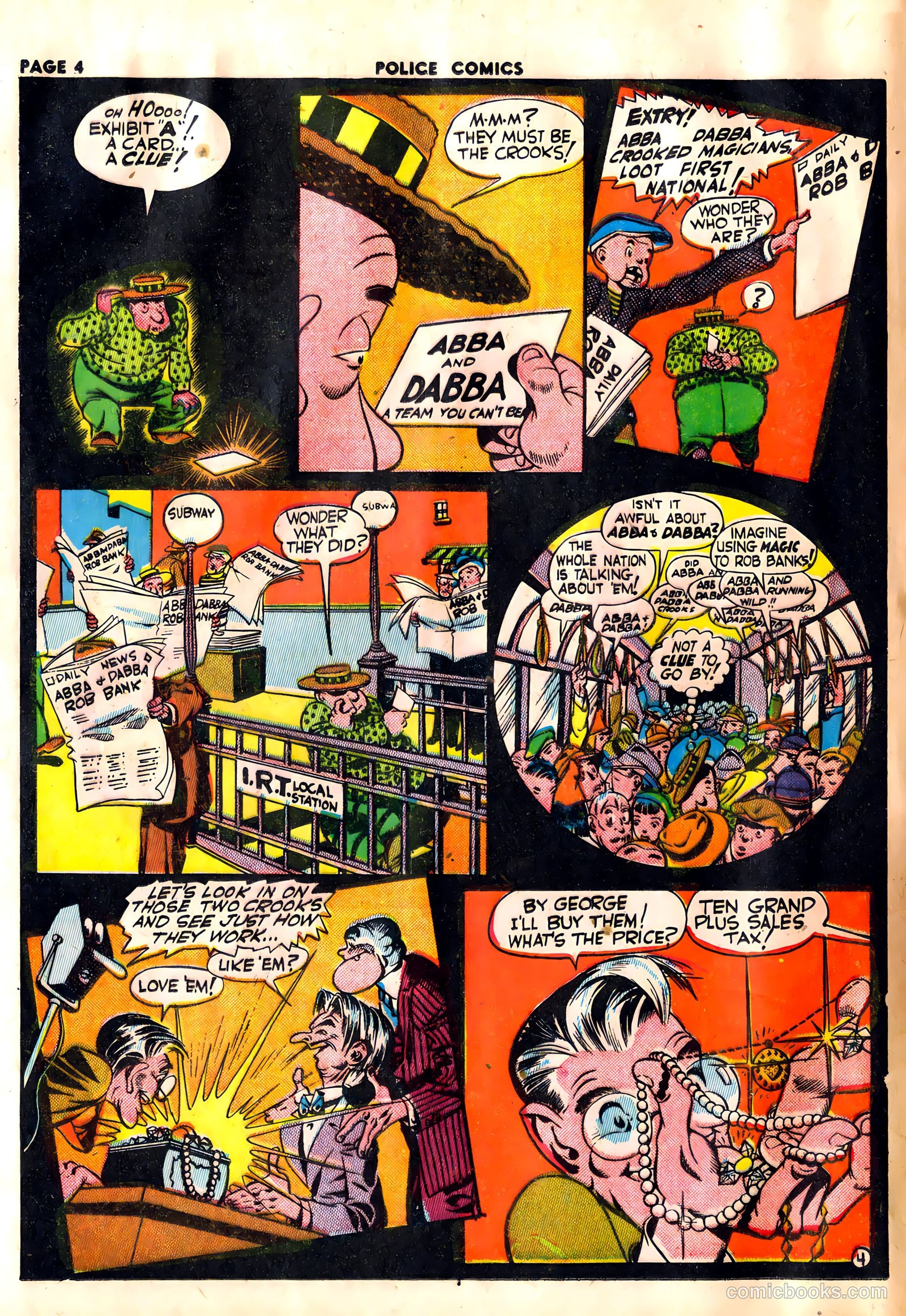 Police Comics #20 — page 6 of 68