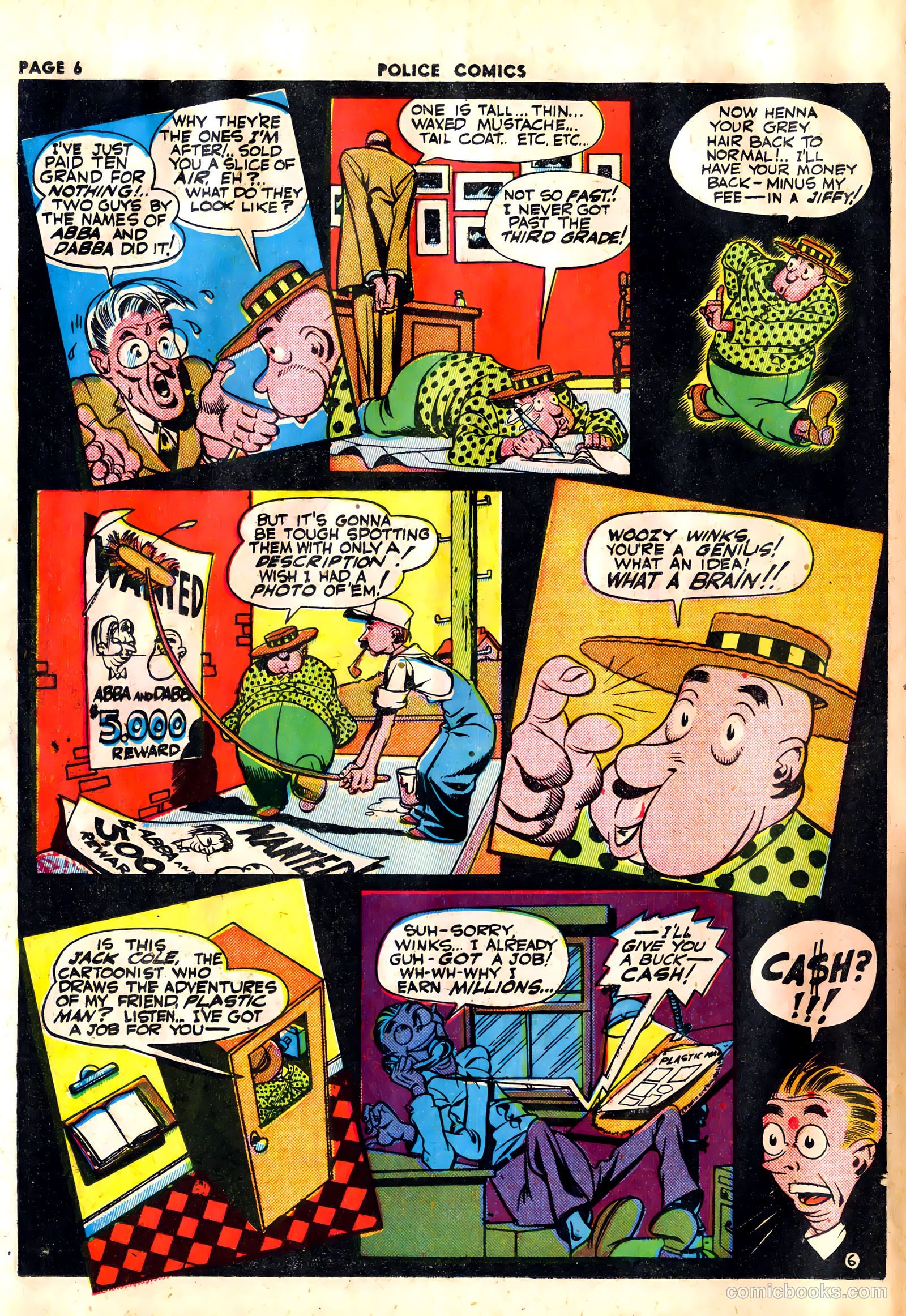 Police Comics #20 — page 8 of 68