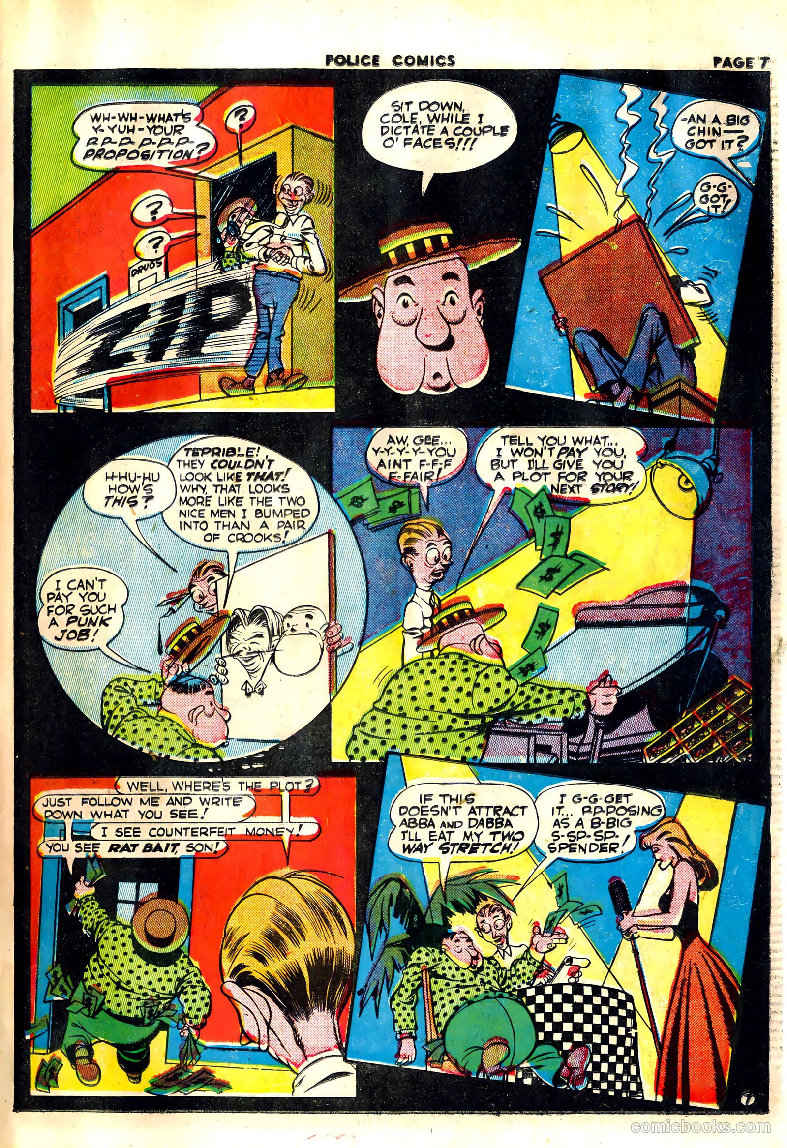 Police Comics #20 — page 9 of 68