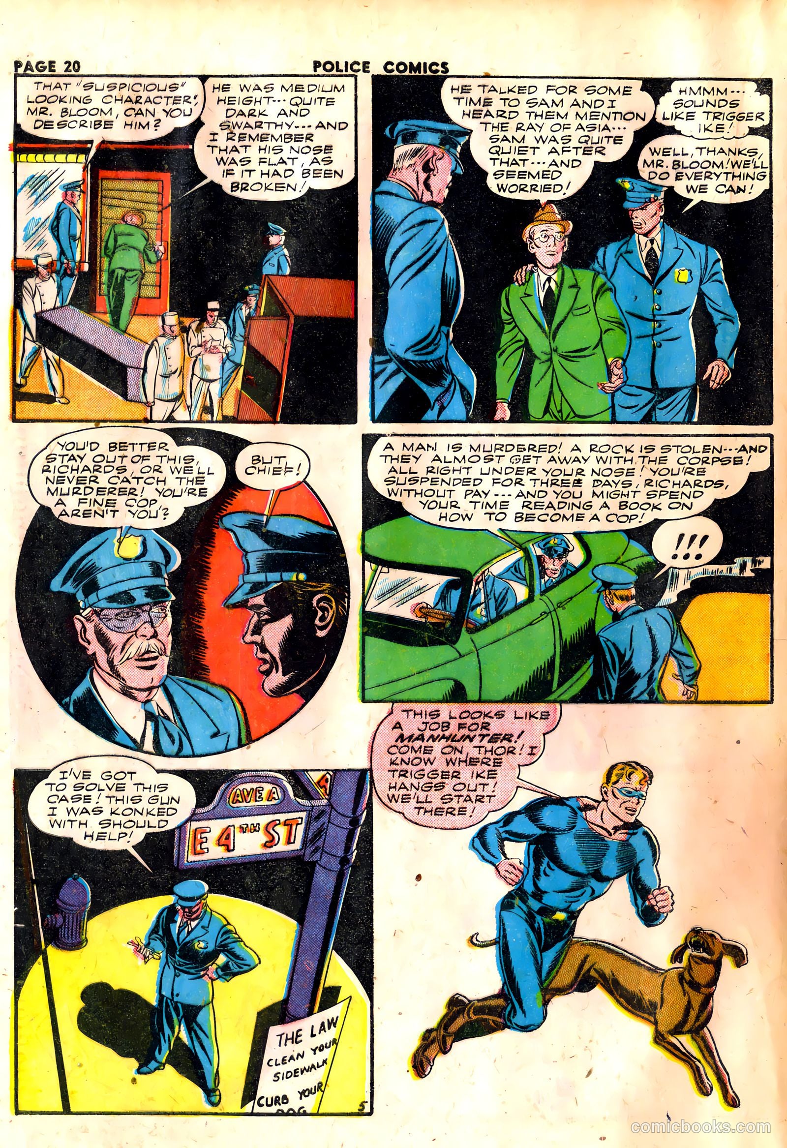 Police Comics #20 — page 22 of 68