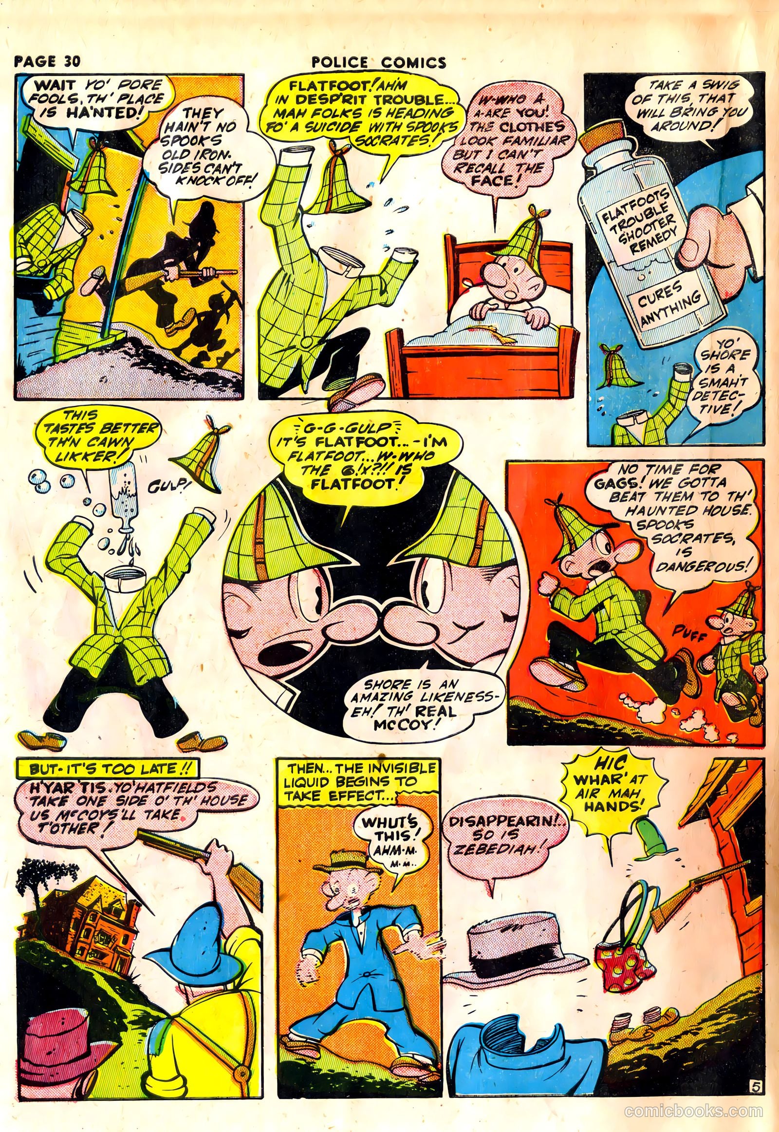 Police Comics #20 — page 32 of 68