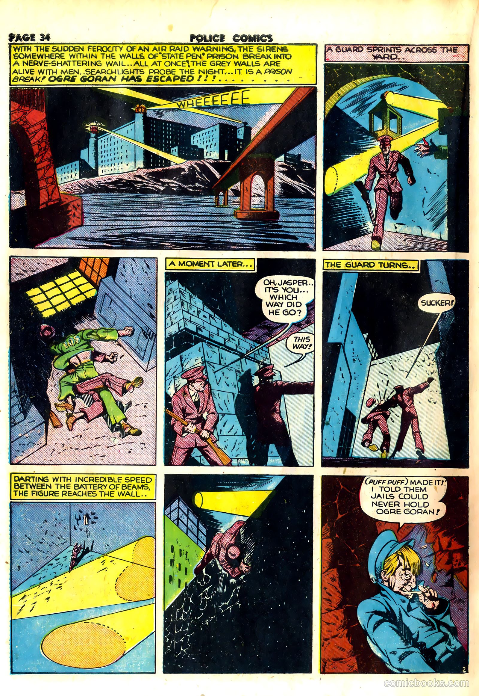 Police Comics #20 — page 36 of 68