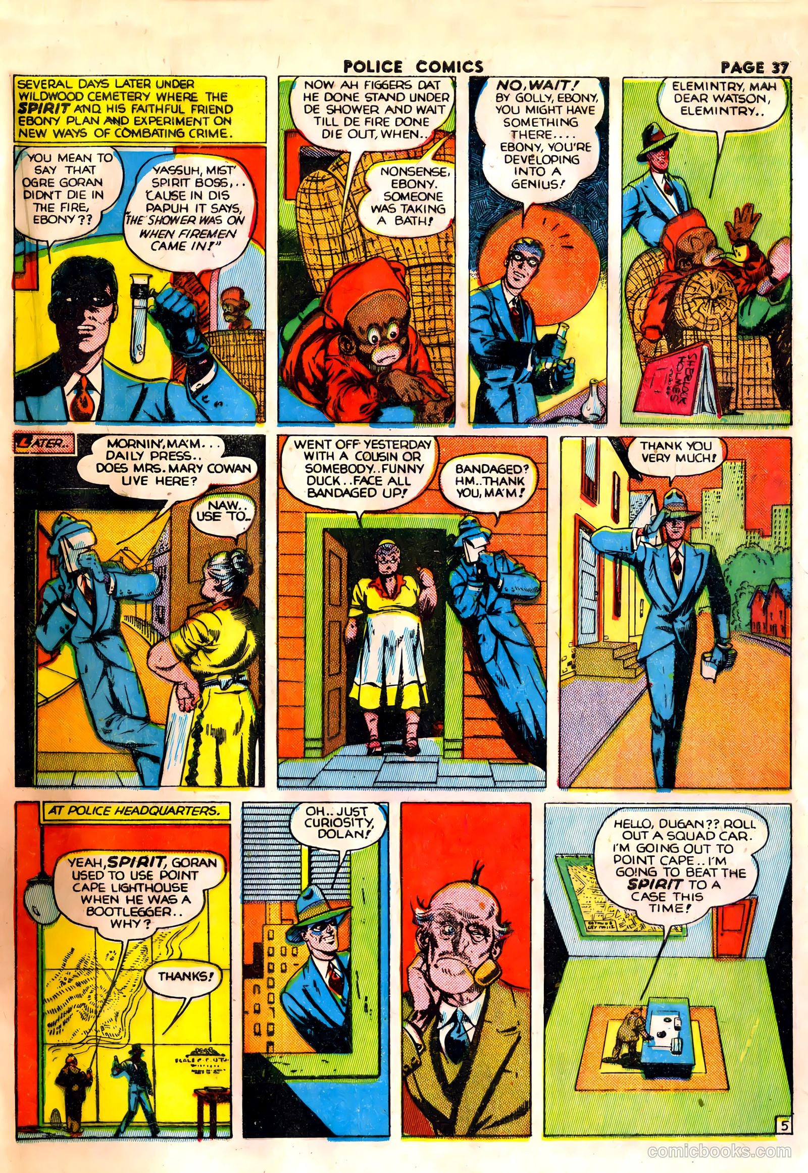 Police Comics #20 — page 39 of 68