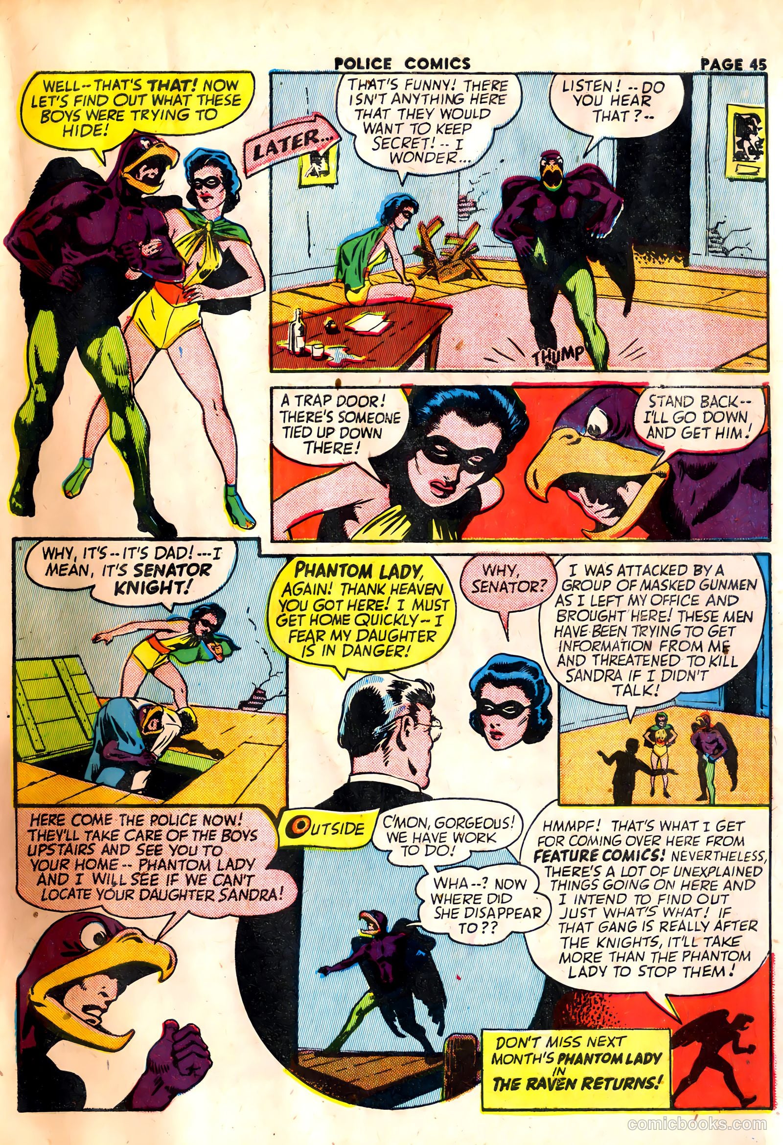 Police Comics #20 — page 47 of 68