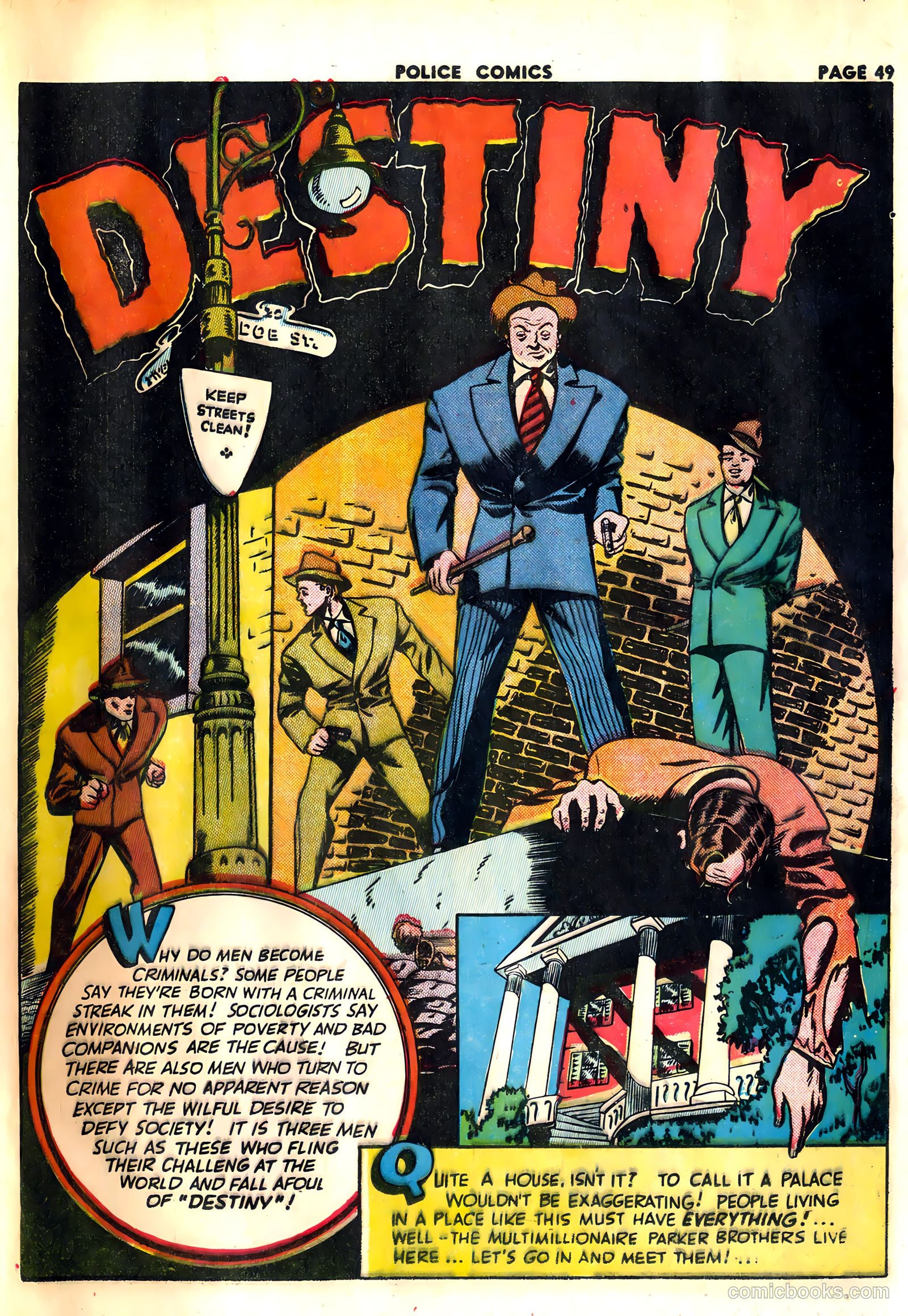 Police Comics #20 — page 51 of 68
