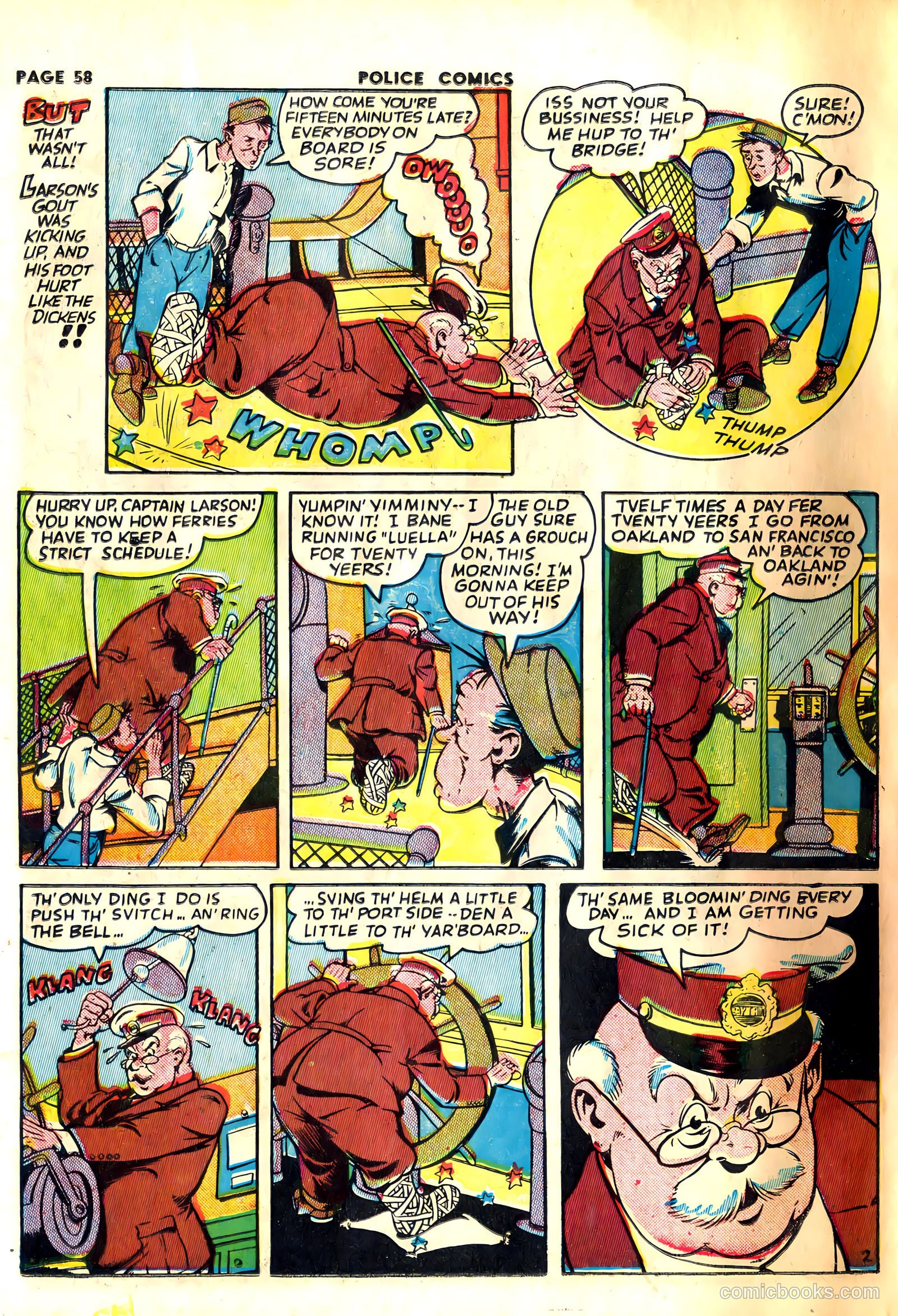 Police Comics #20 — page 60 of 68