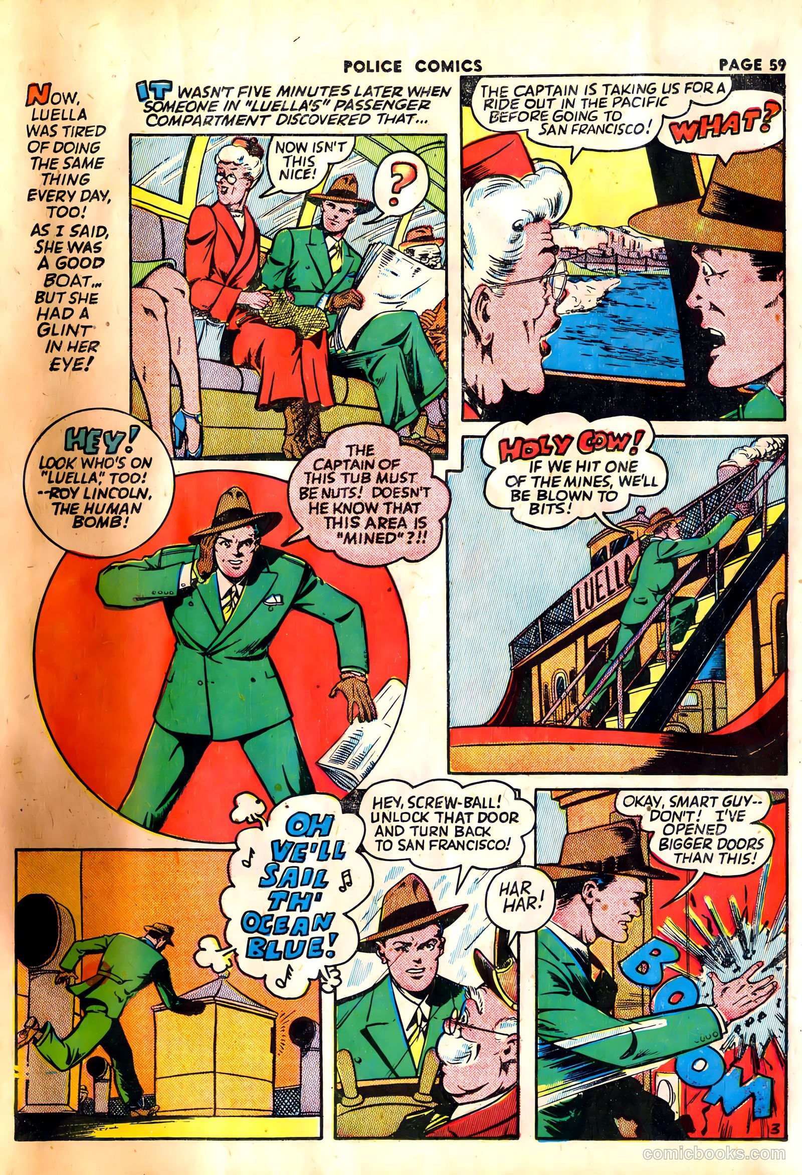 Police Comics #20 — page 61 of 68