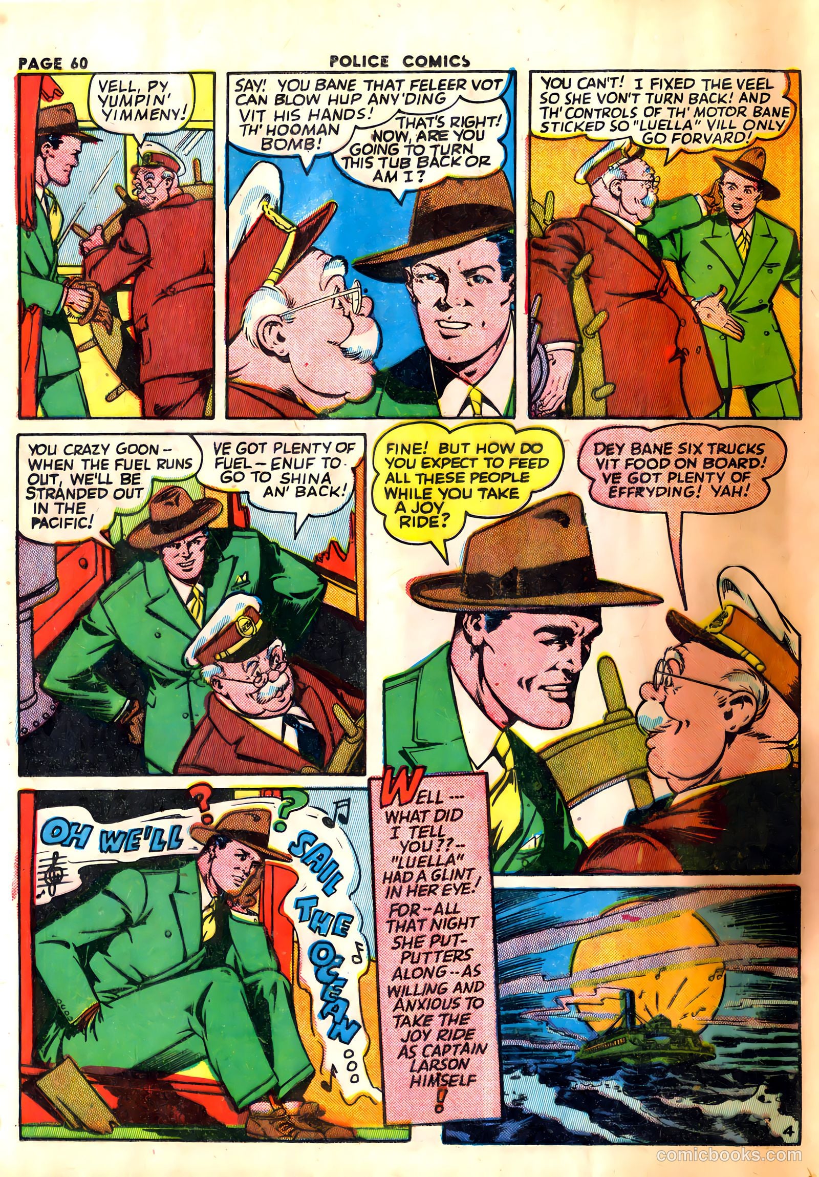 Police Comics #20 — page 62 of 68