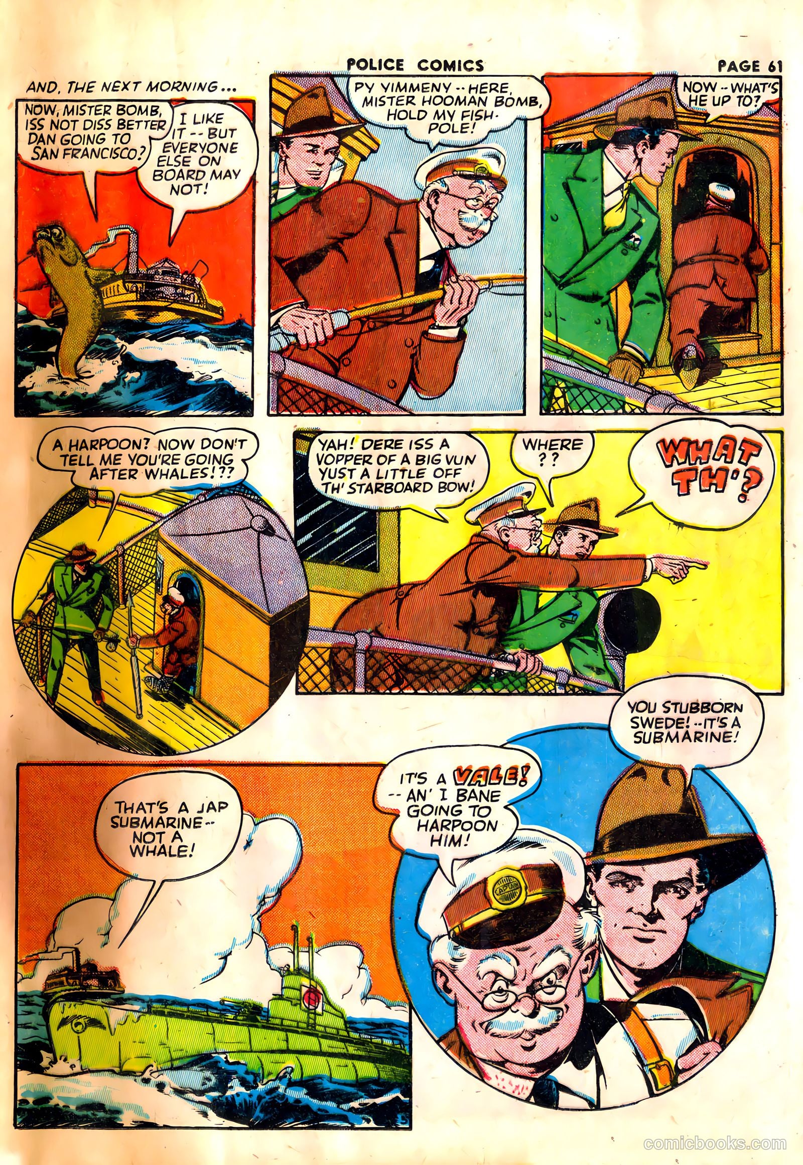 Police Comics #20 — page 63 of 68
