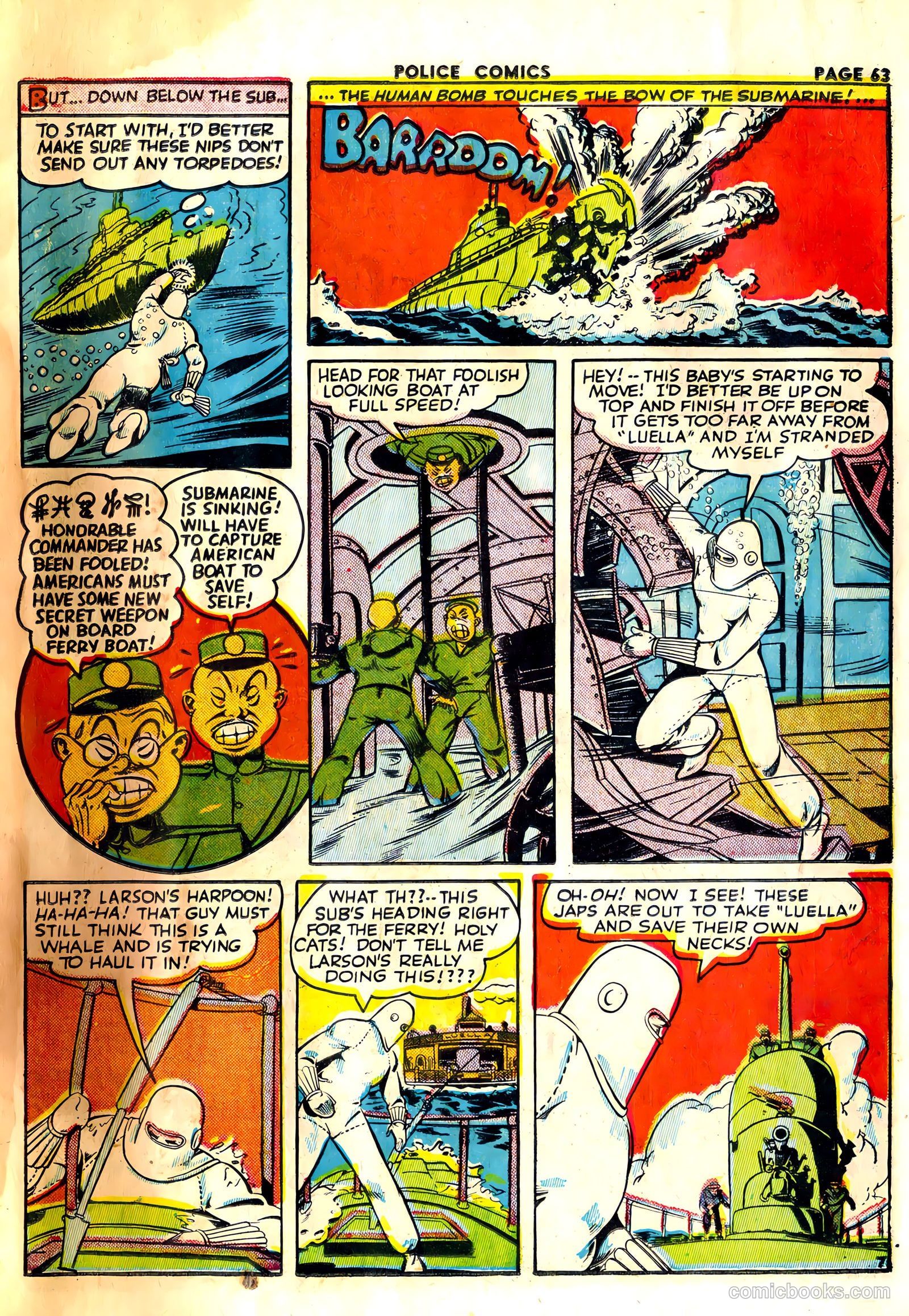 Police Comics #20 — page 65 of 68