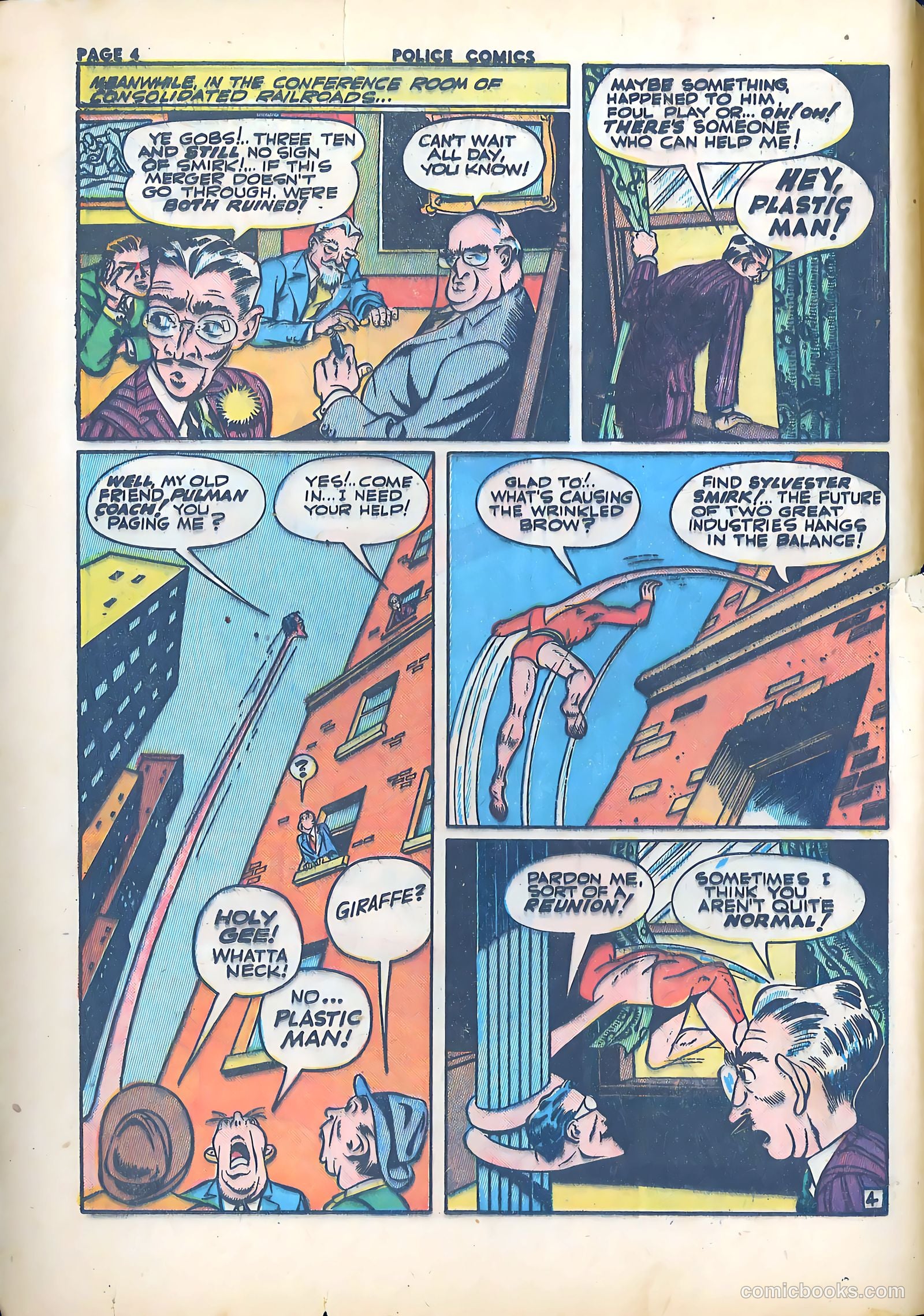 Police Comics #21 — page 6 of 68