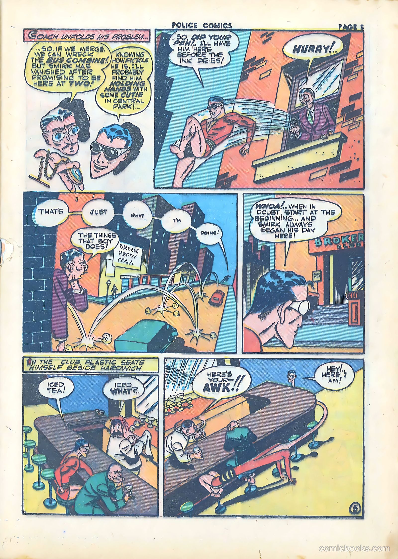 Police Comics #21 — page 7 of 68