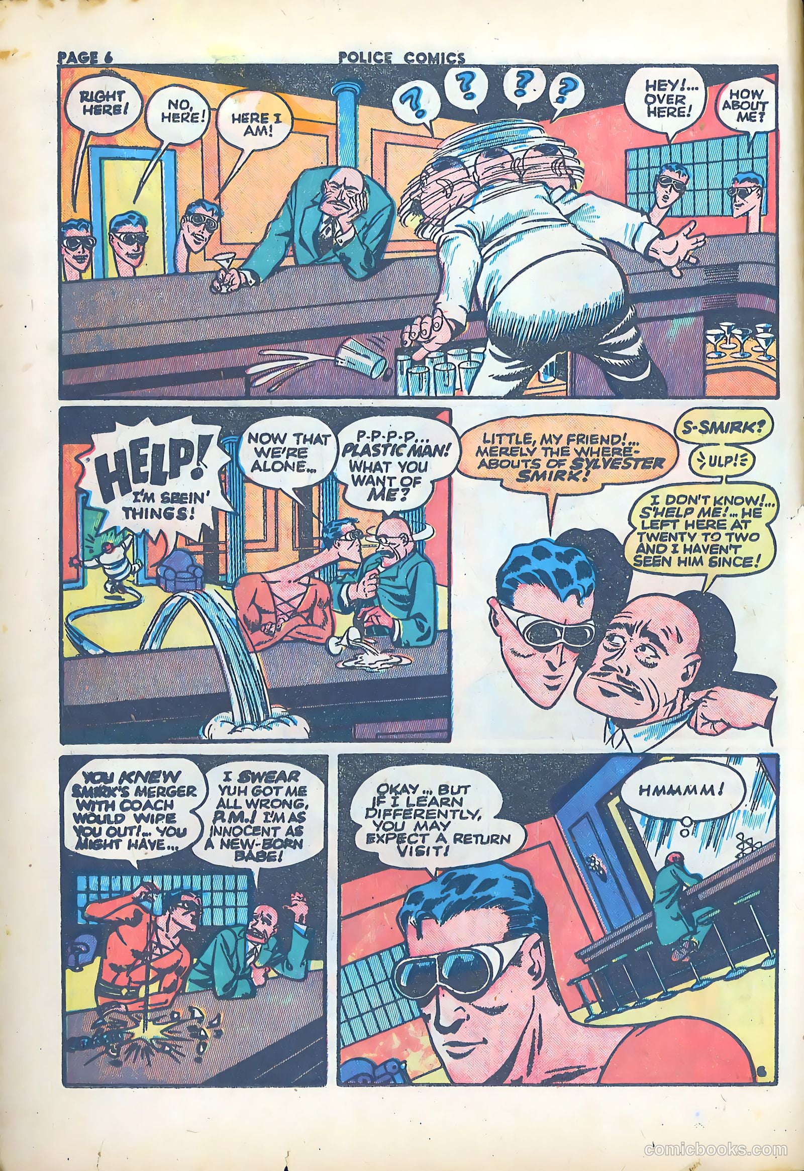 Police Comics #21 — page 8 of 68