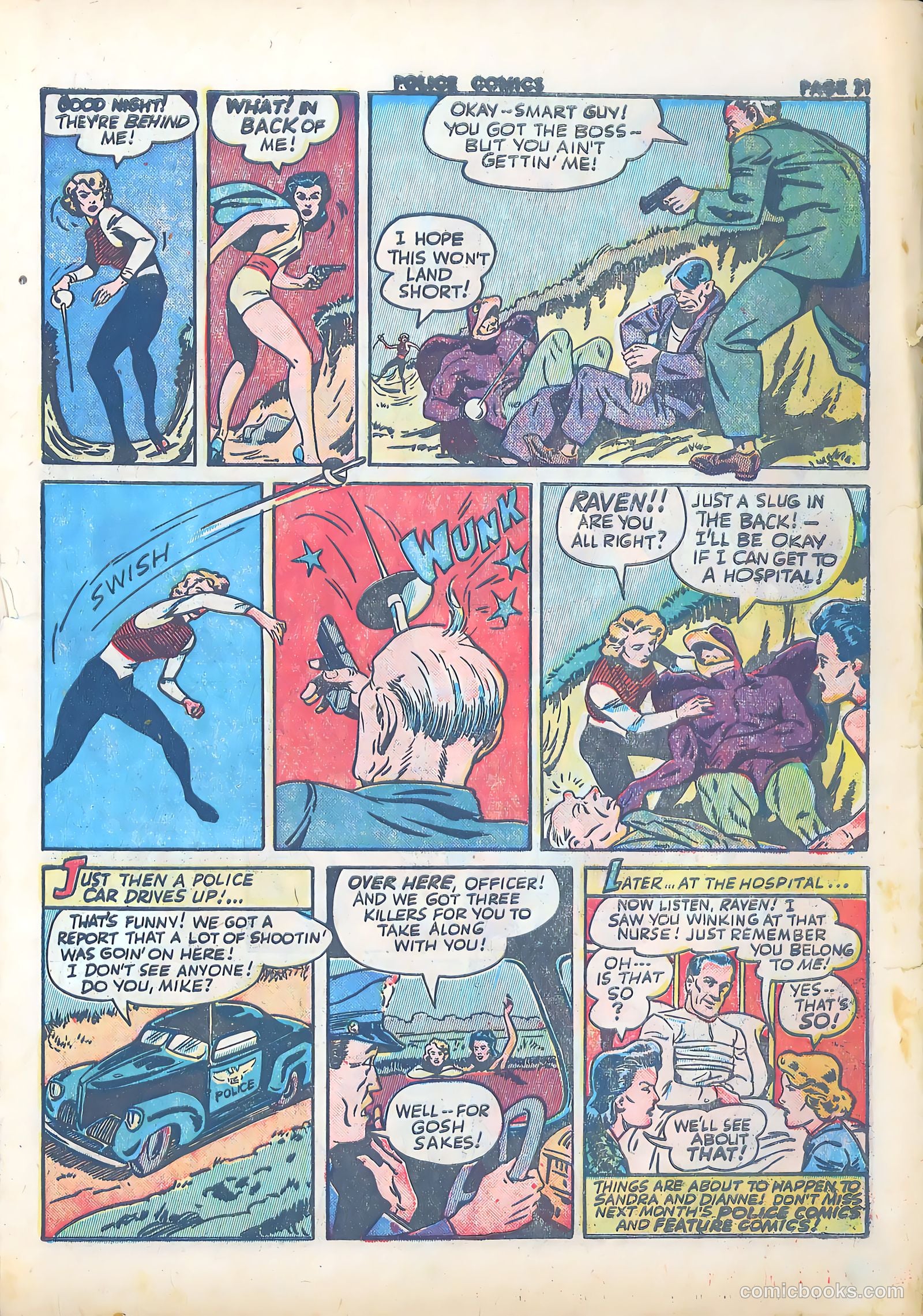 Police Comics #21 — page 33 of 68