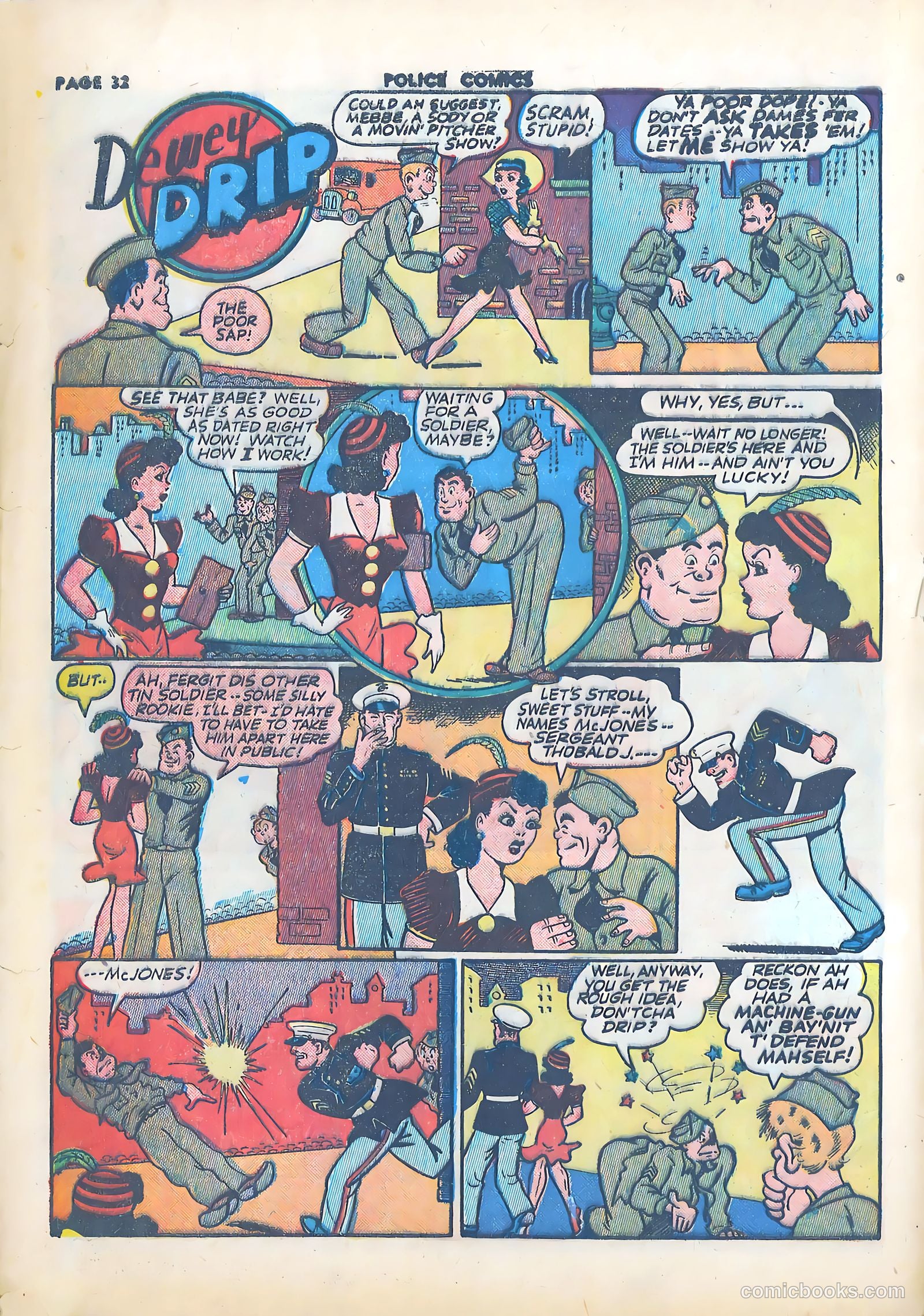 Police Comics #21 — page 34 of 68