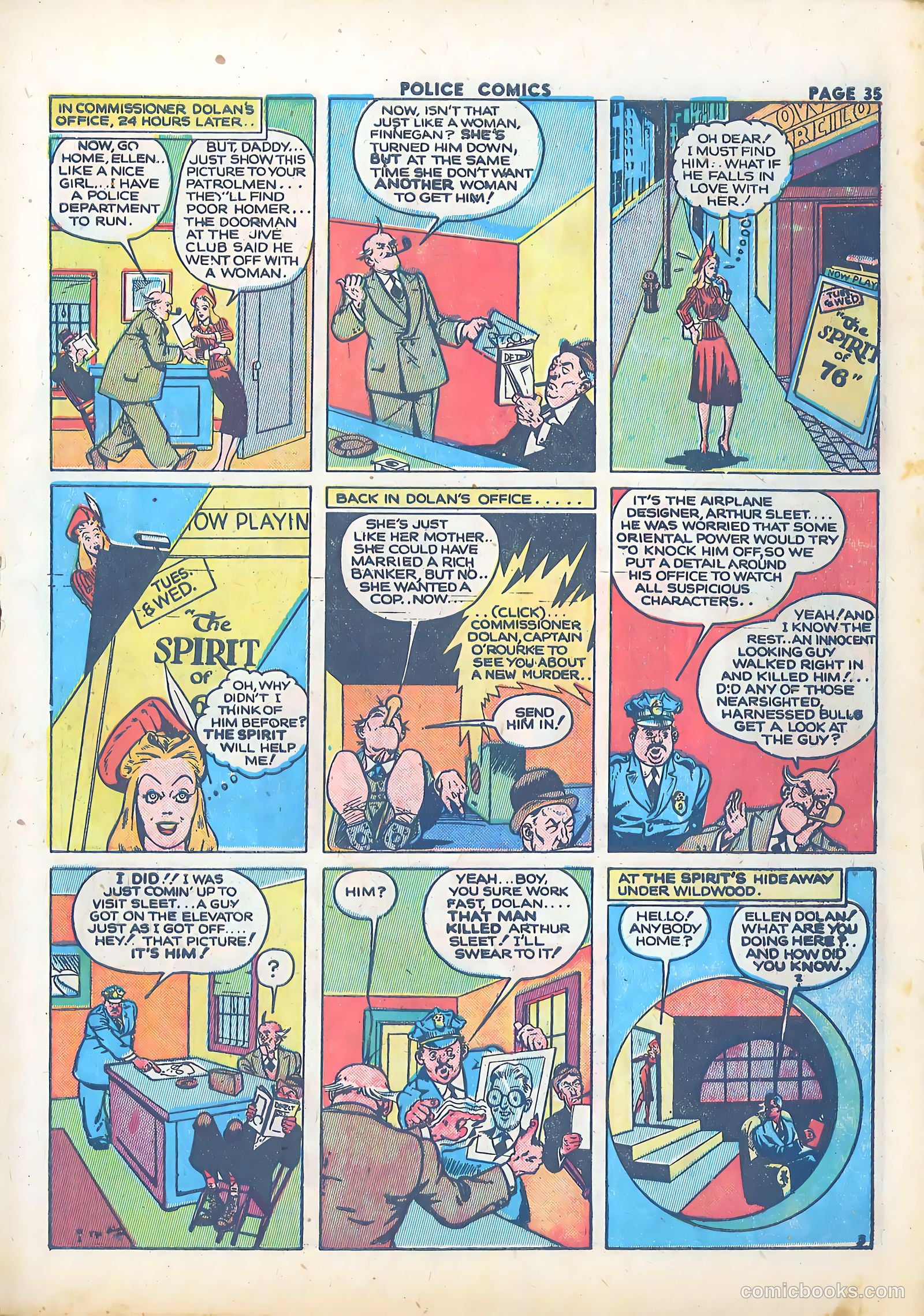 Police Comics #21 — page 37 of 68