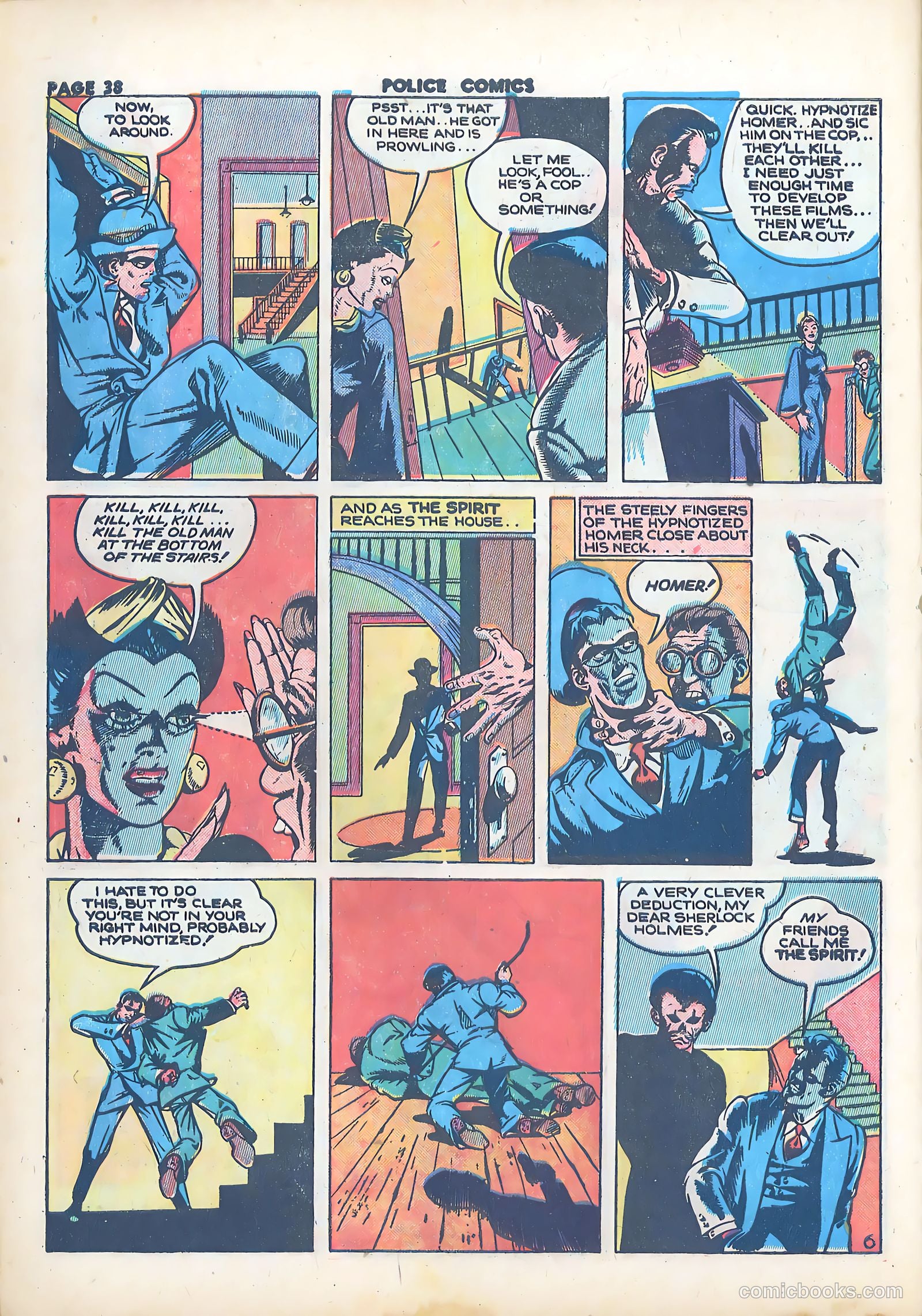 Police Comics #21 — page 40 of 68