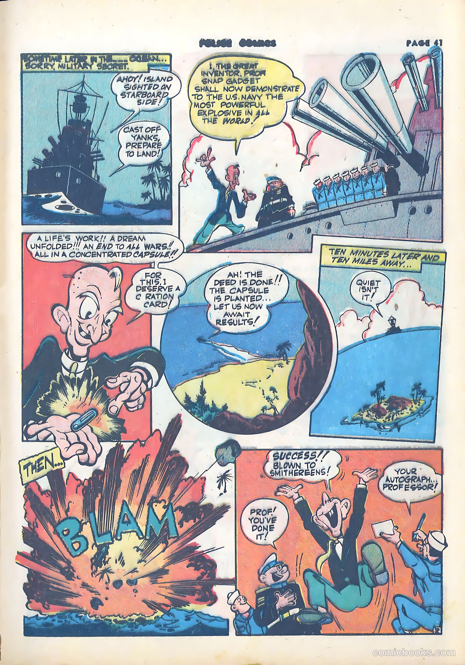 Police Comics #21 — page 43 of 68
