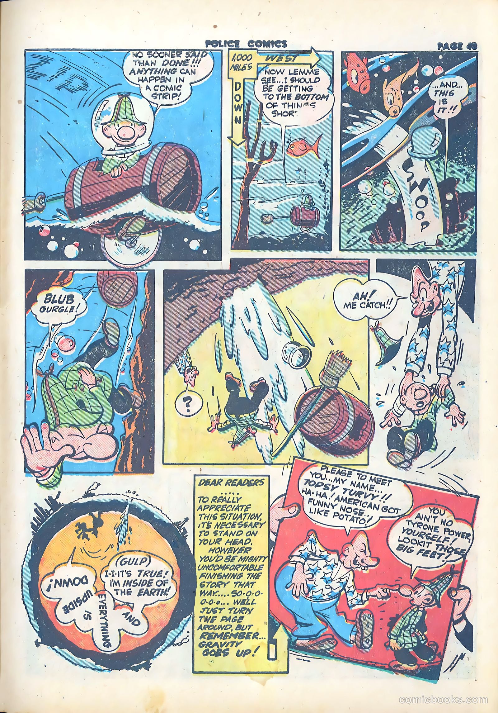 Police Comics #21 — page 45 of 68