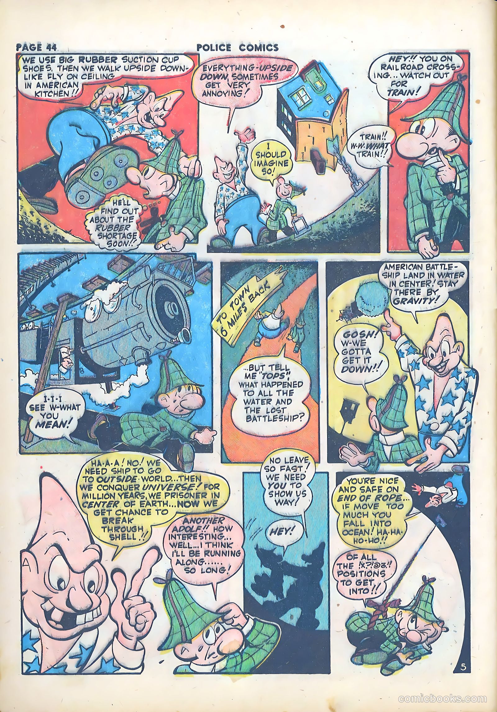 Police Comics #21 — page 46 of 68