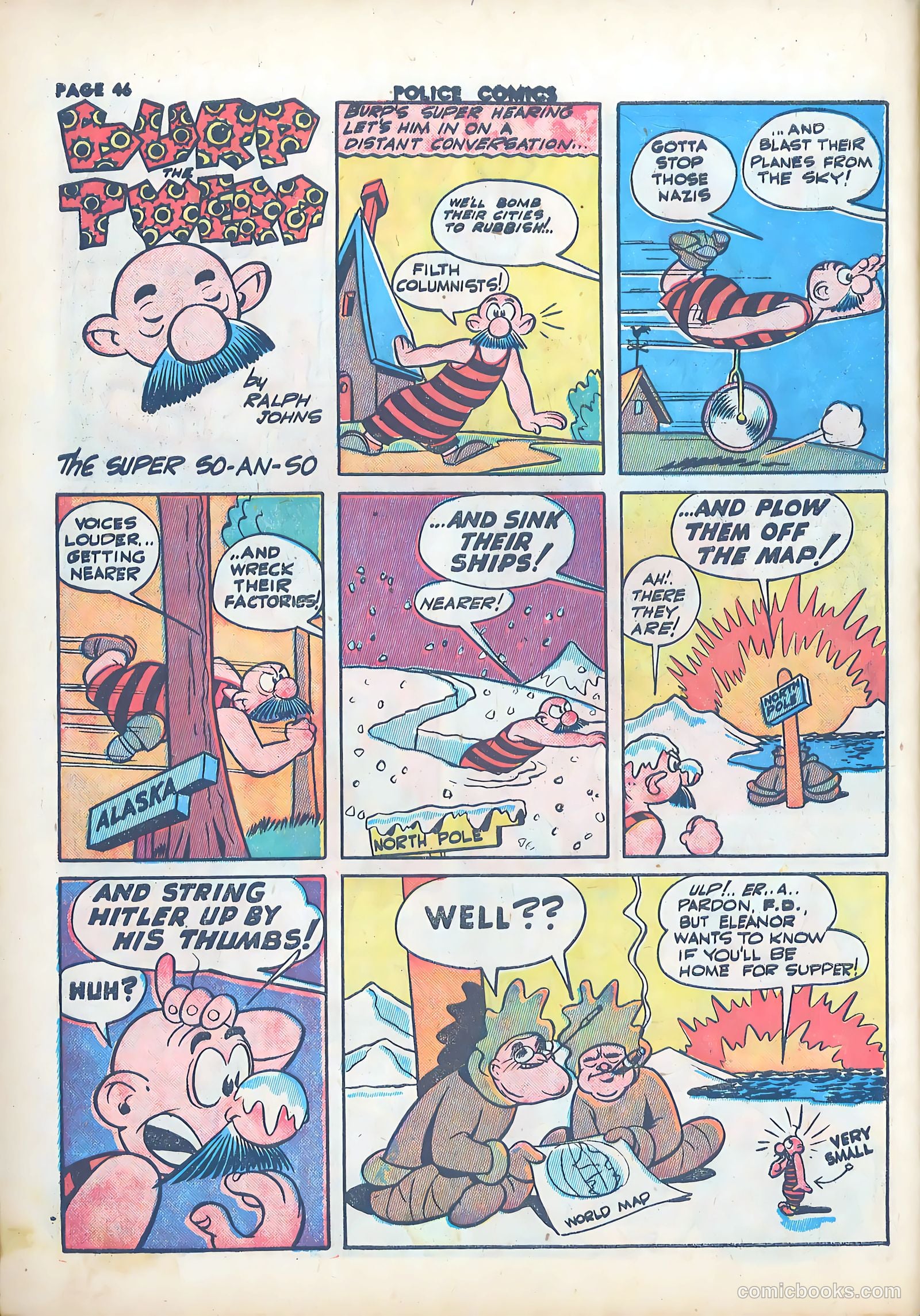 Police Comics #21 — page 48 of 68