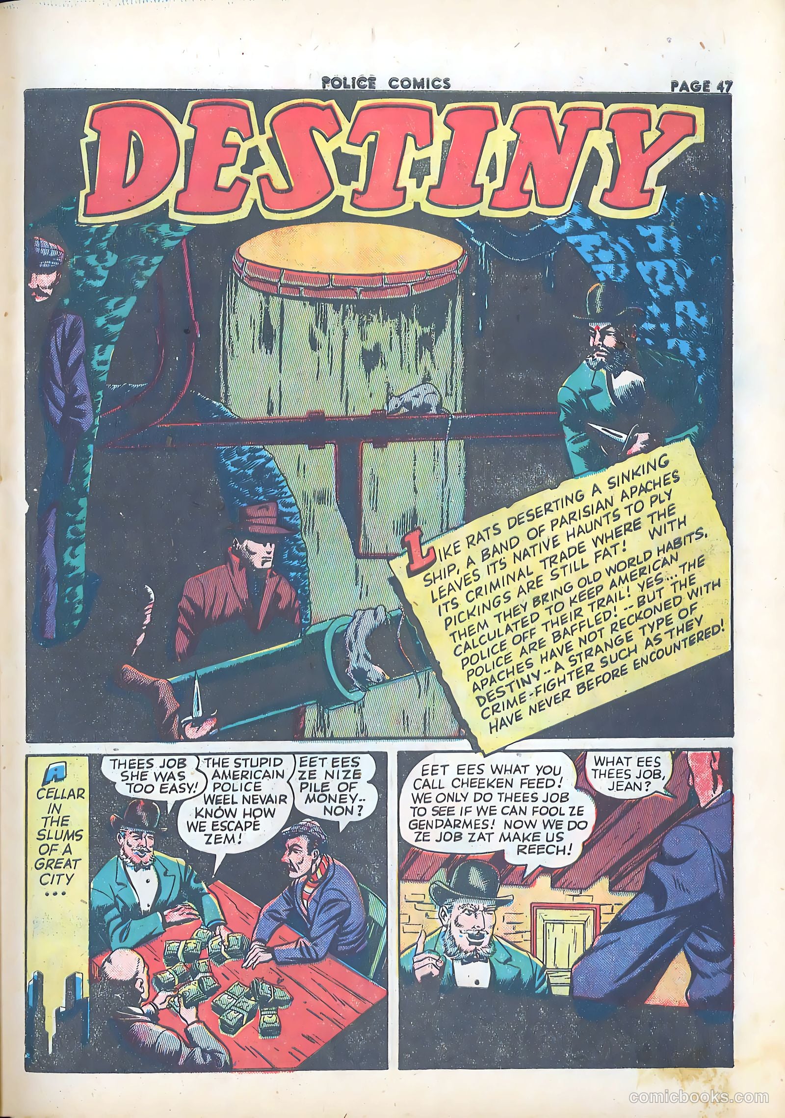 Police Comics #21 — page 49 of 68