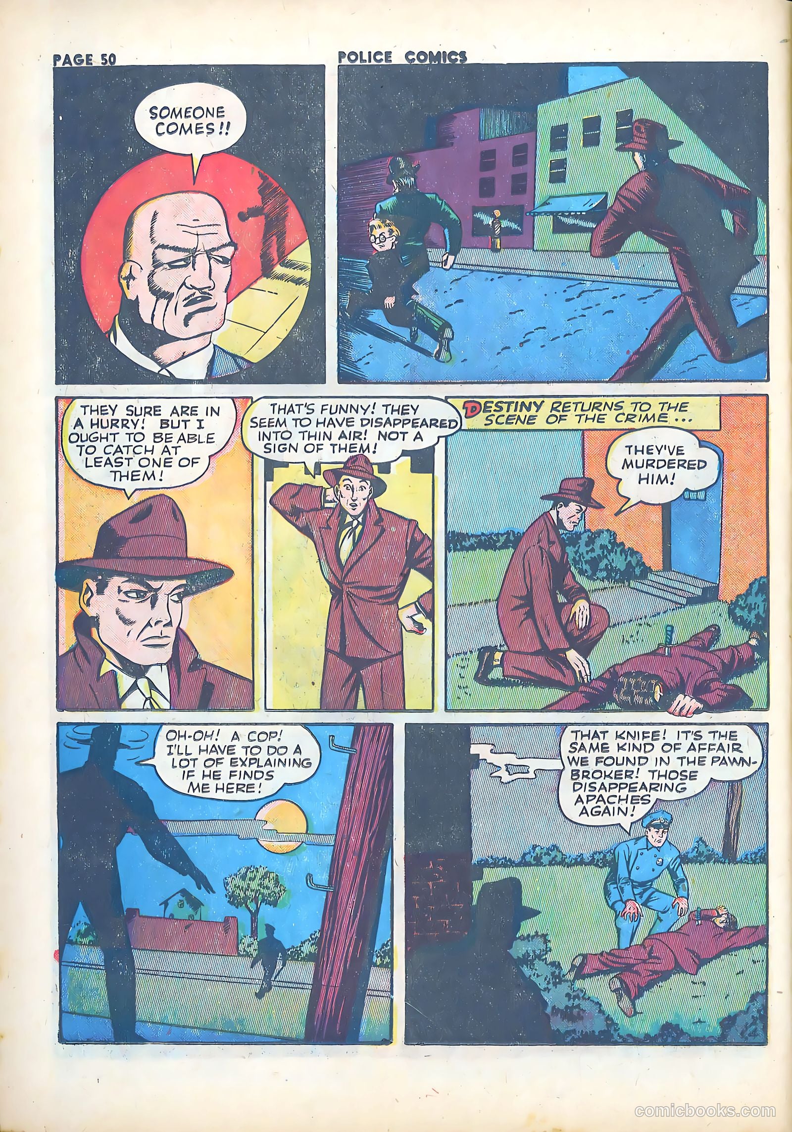 Police Comics #21 — page 52 of 68