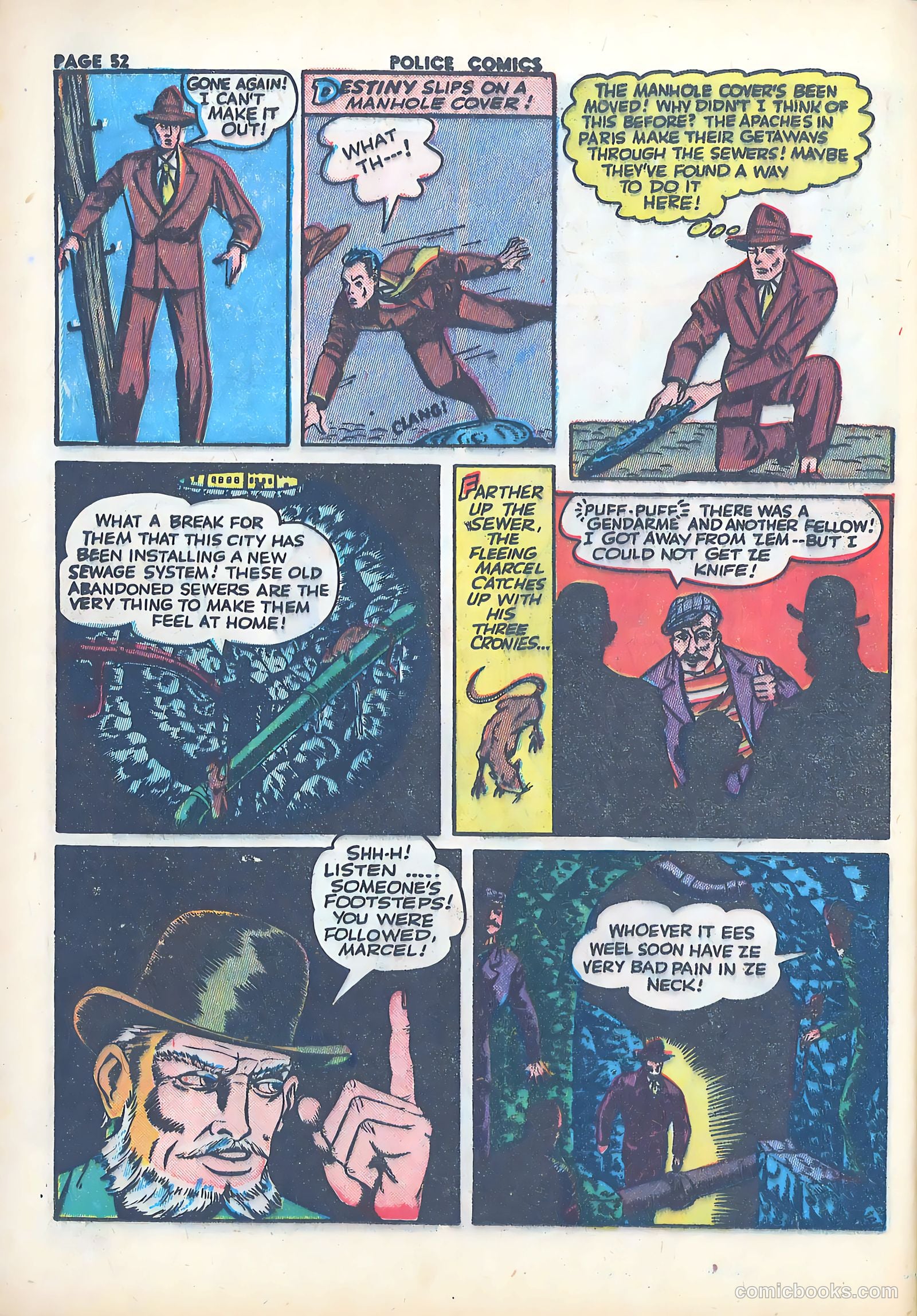 Police Comics #21 — page 54 of 68