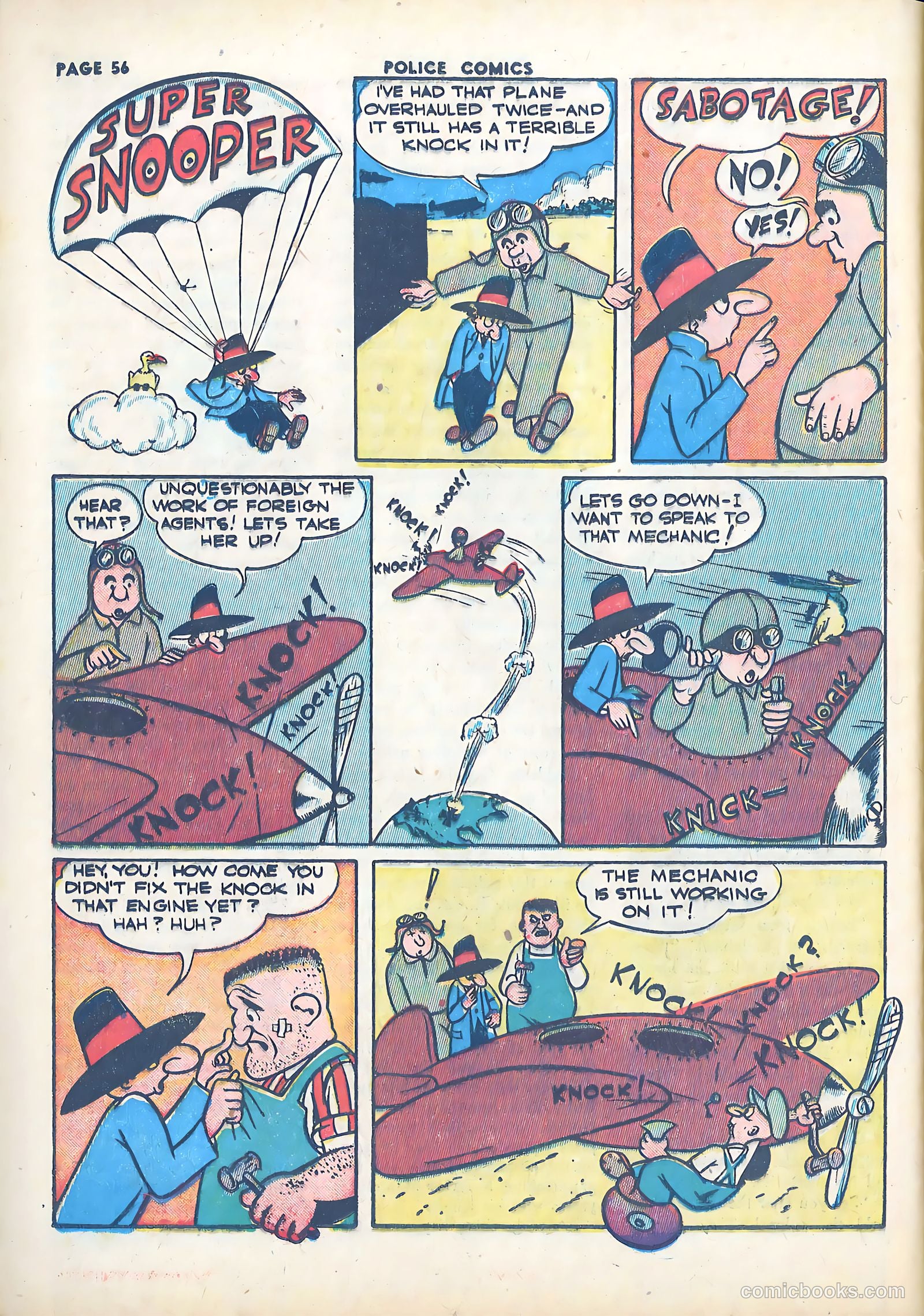 Police Comics #21 — page 58 of 68