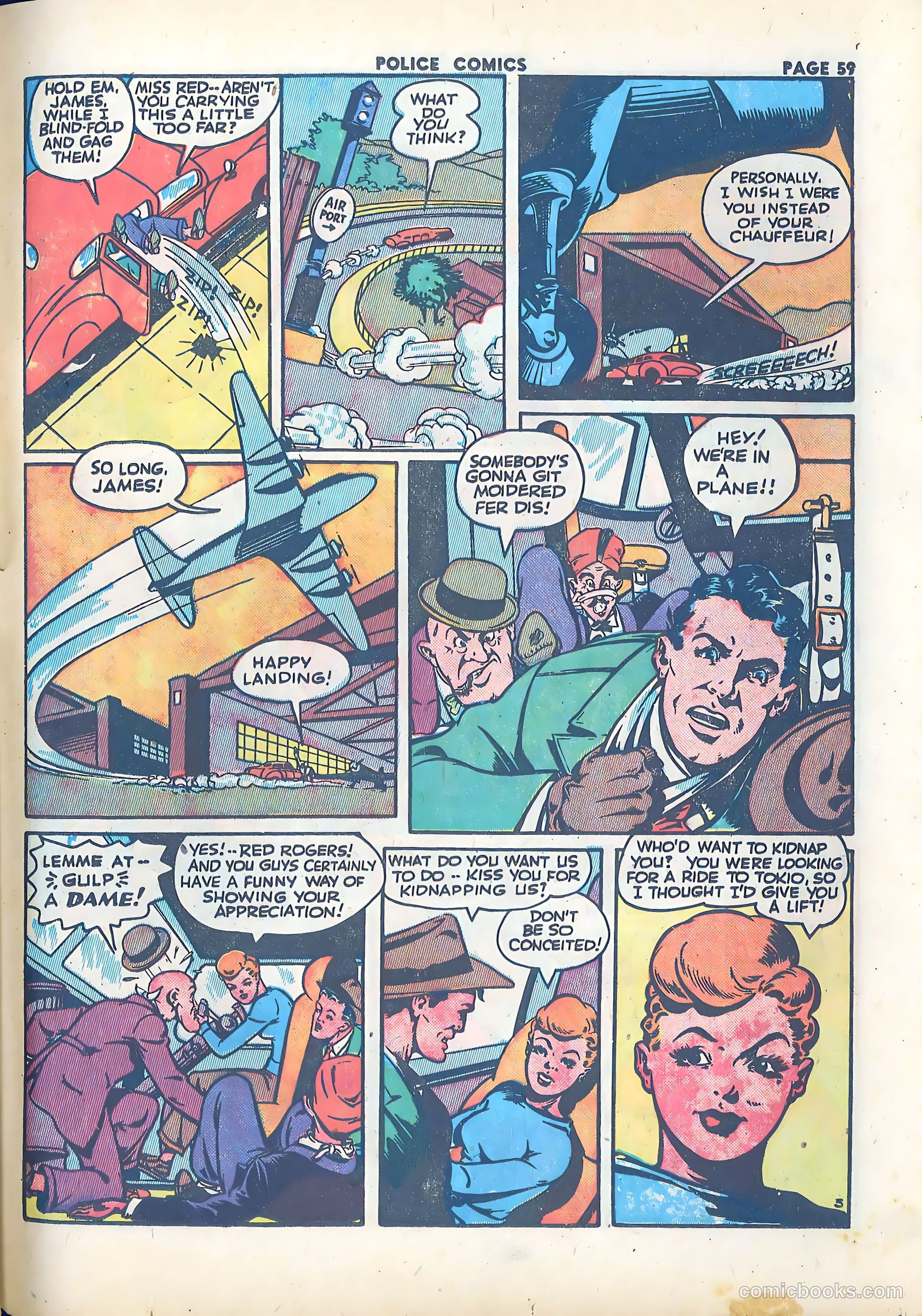 Police Comics #21 — page 61 of 68