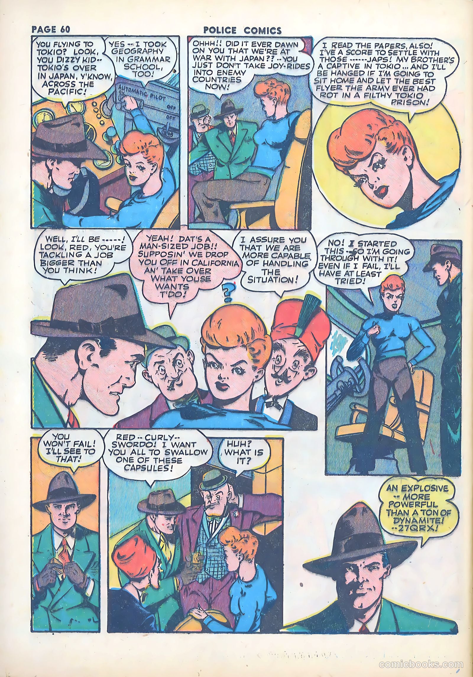 Police Comics #21 — page 62 of 68