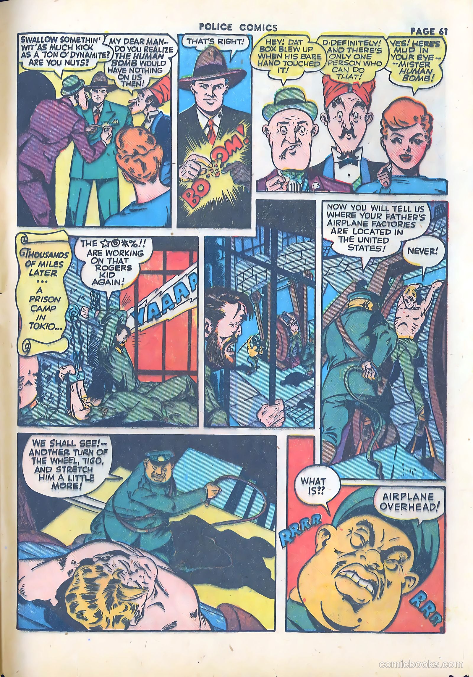 Police Comics #21 — page 63 of 68