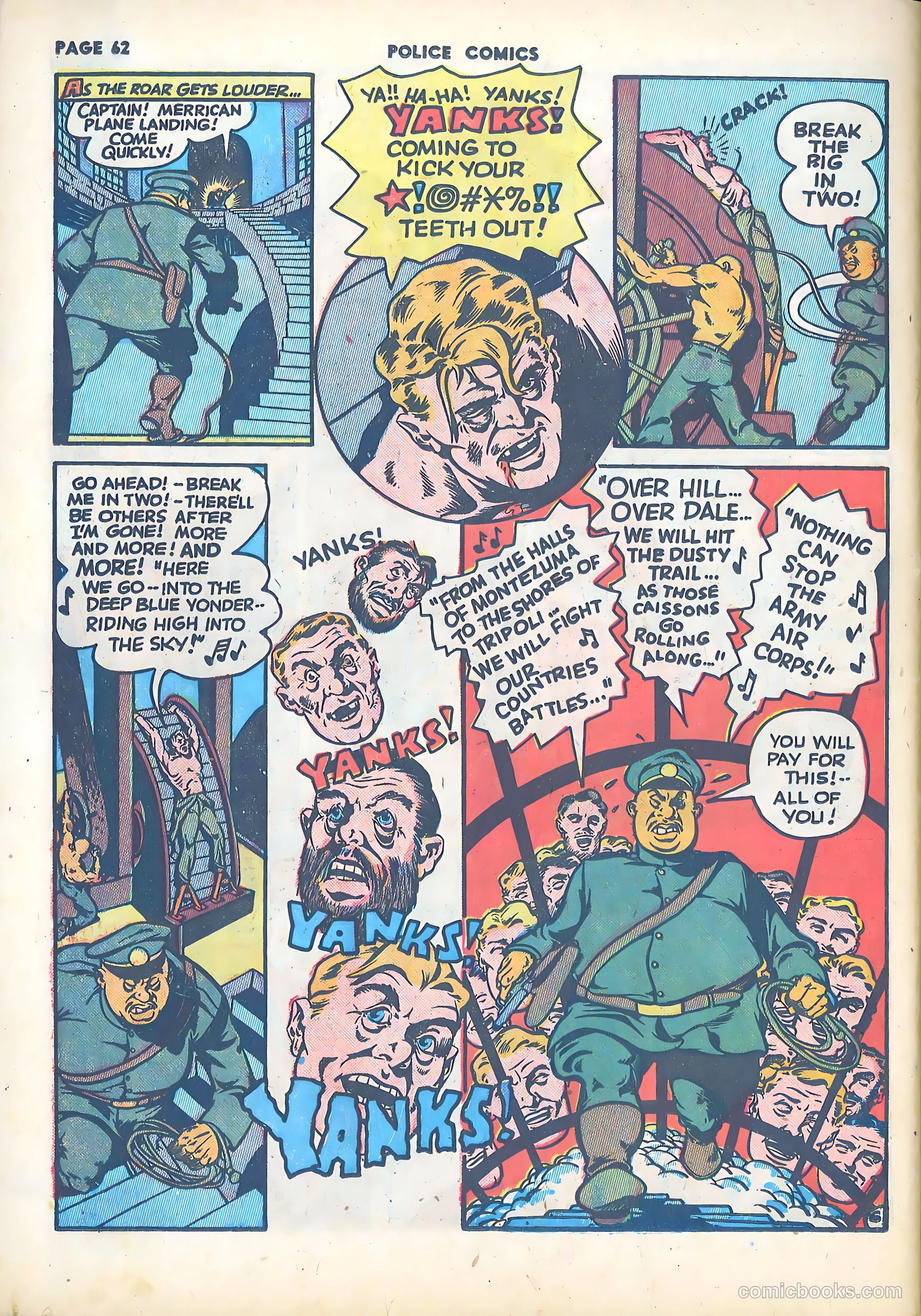 Police Comics #21 — page 64 of 68