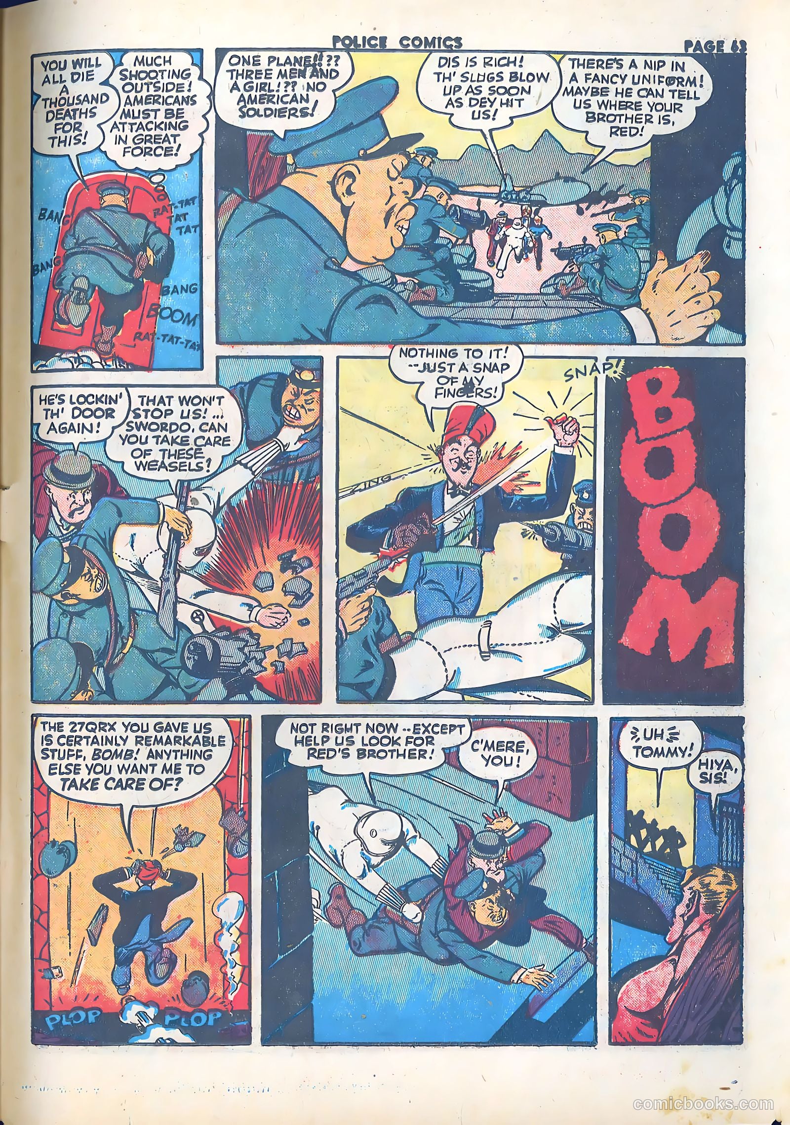 Police Comics #21 — page 65 of 68